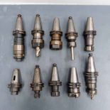 10 x CNC Milling Spindle Tools. SK40/DV40 Taper
