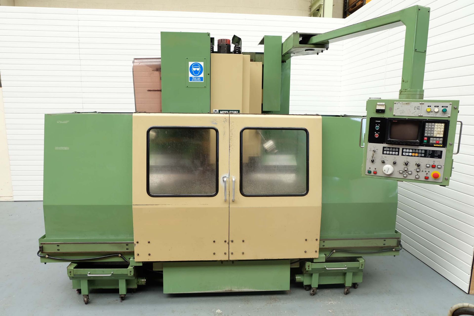 Mori-Seiki MV55/40 Vertical Machining Centre With Fanuc 10MA Control. Table Size: 1400 x 550mm. - Image 2 of 26