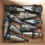 10 x Milling Spindle Tools. SK40/DV40 Taper.