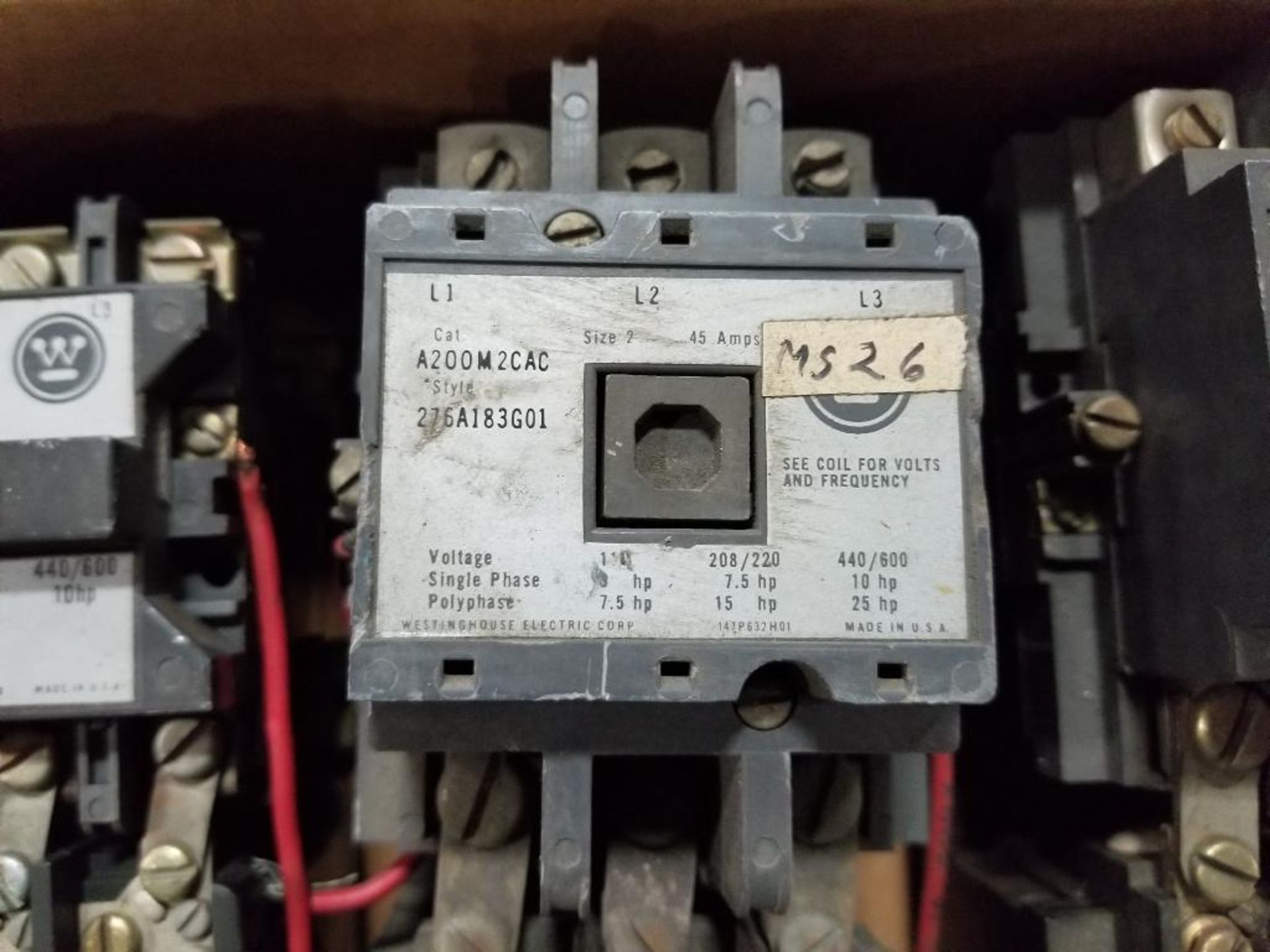 Assorted electrical starter. Westinghouse. - Image 4 of 7