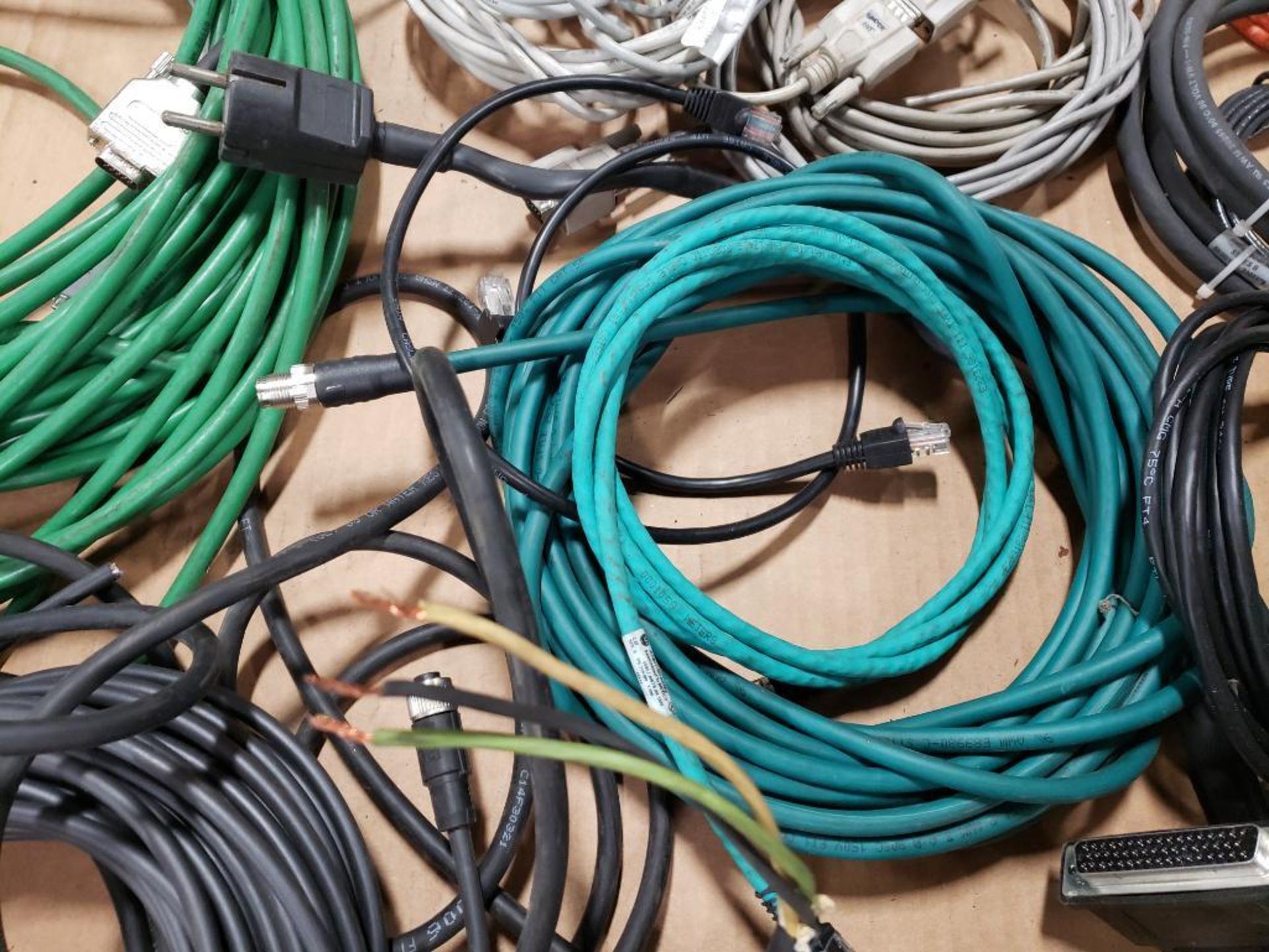 Pallet of assorted electrical connection wires. - Image 7 of 13