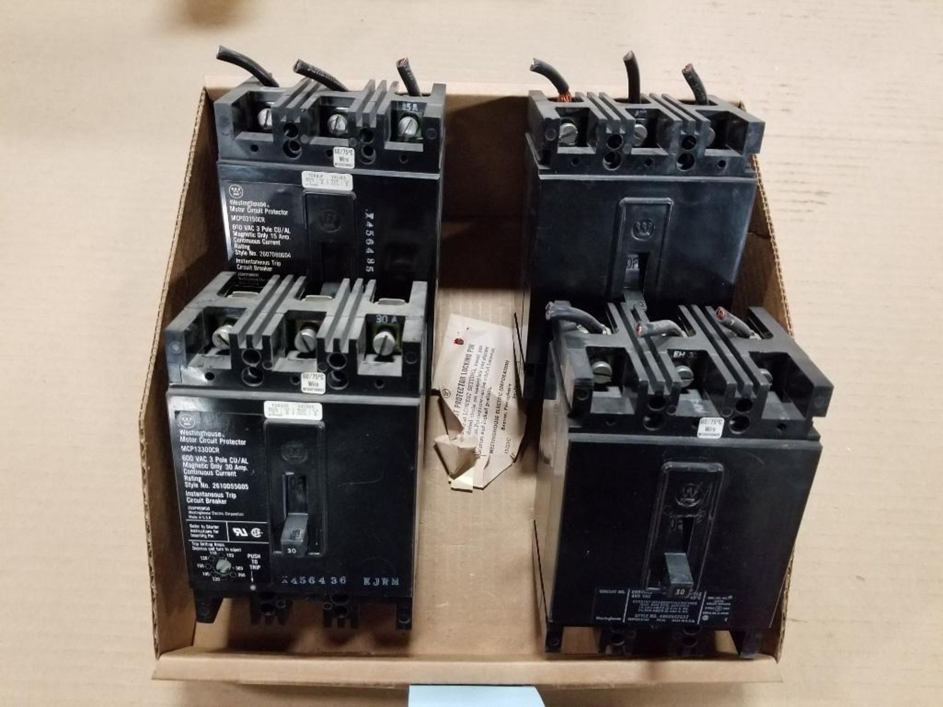 Assorted electrical breakers. Westinghouse. - Image 7 of 9