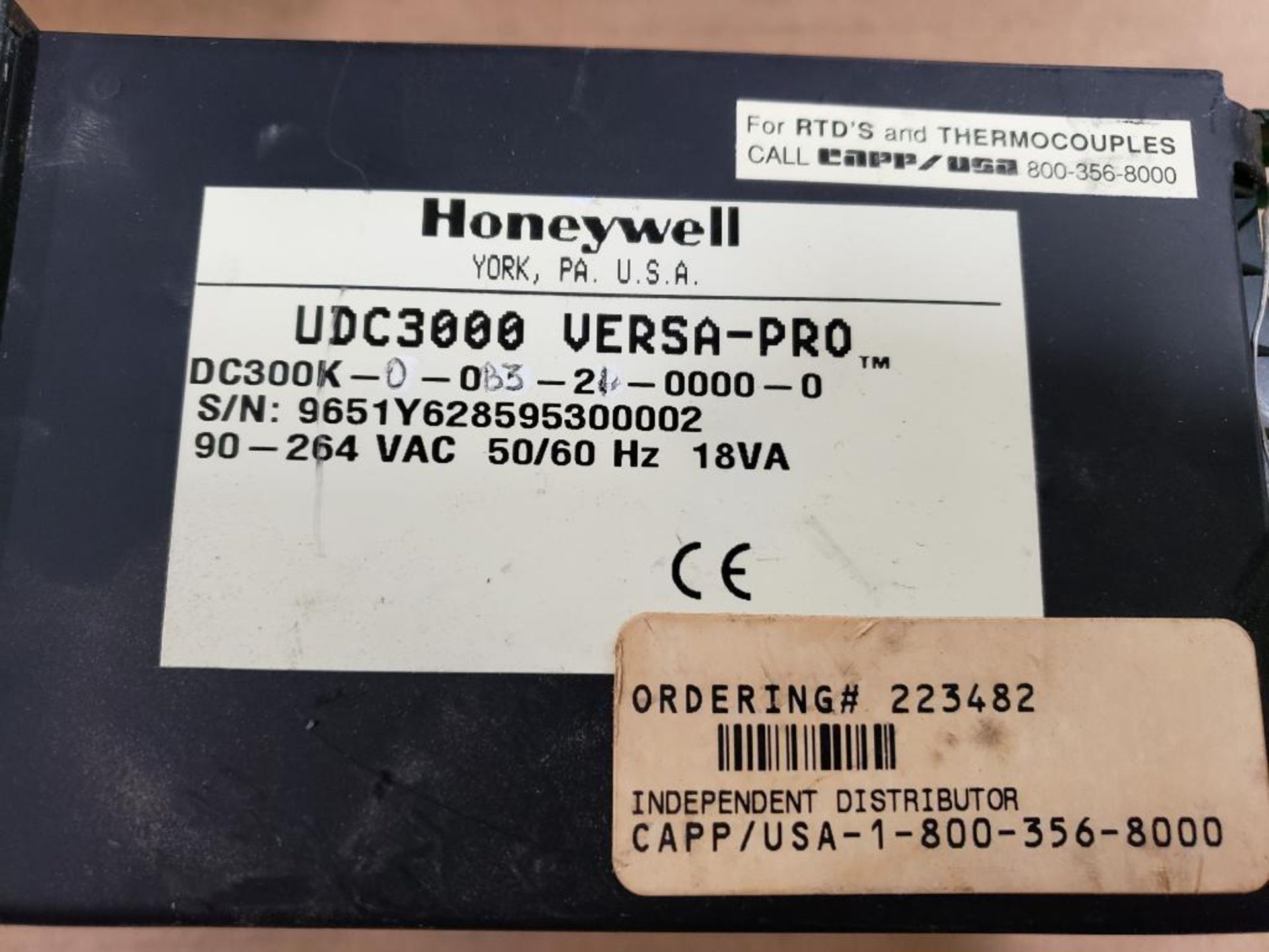Qty 3 - Assorted Honeywell Mini-Pro temperature controller. - Image 8 of 8