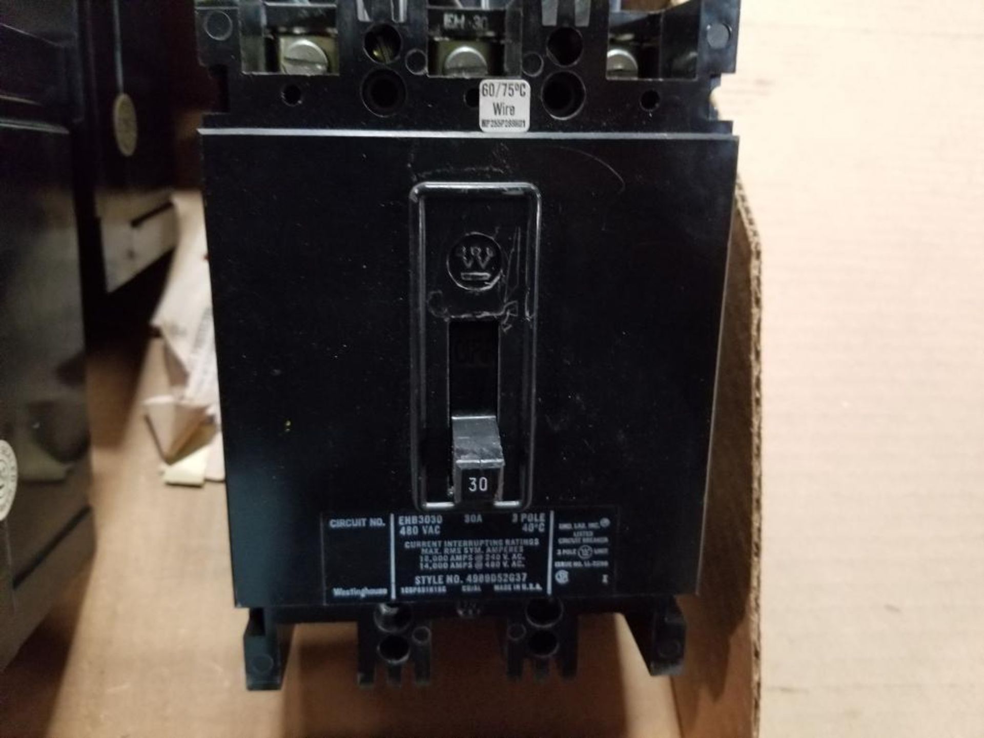 Assorted electrical breakers. Westinghouse. - Image 4 of 9