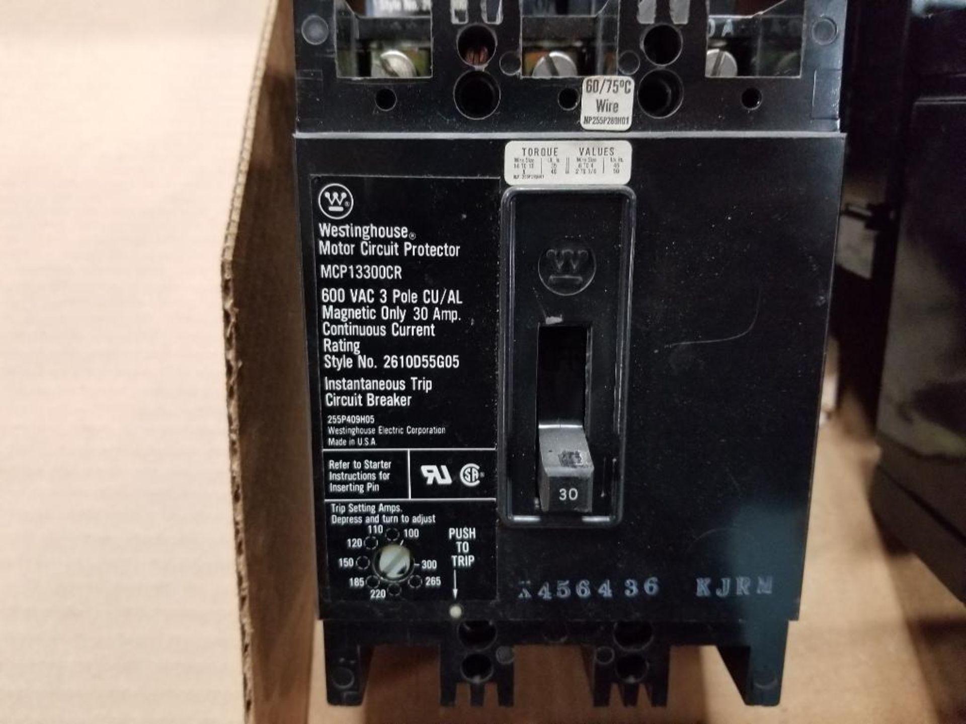 Assorted electrical breakers. Westinghouse. - Image 2 of 9