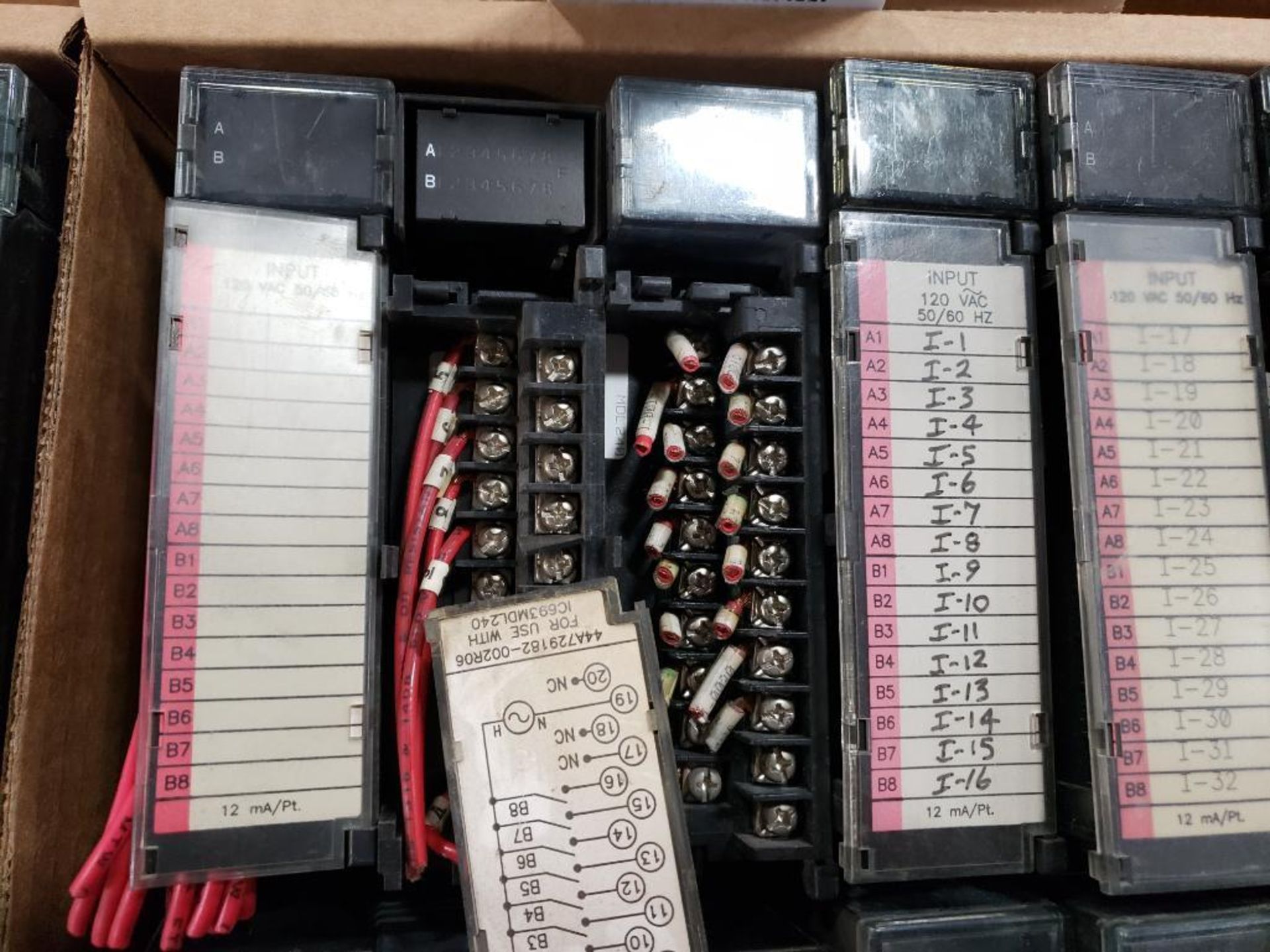Assorted GE programmable controller input module. - Image 2 of 6