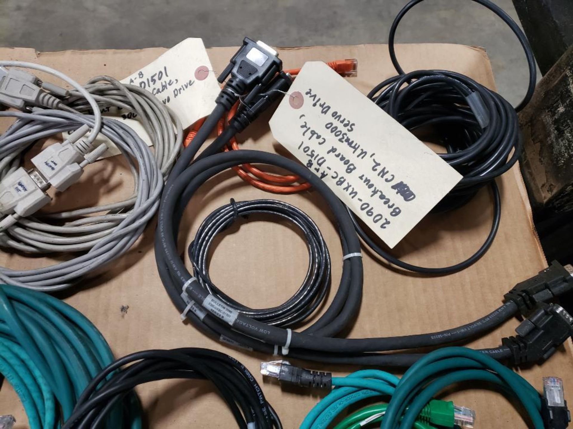 Pallet of assorted electrical connection wires. - Image 5 of 13