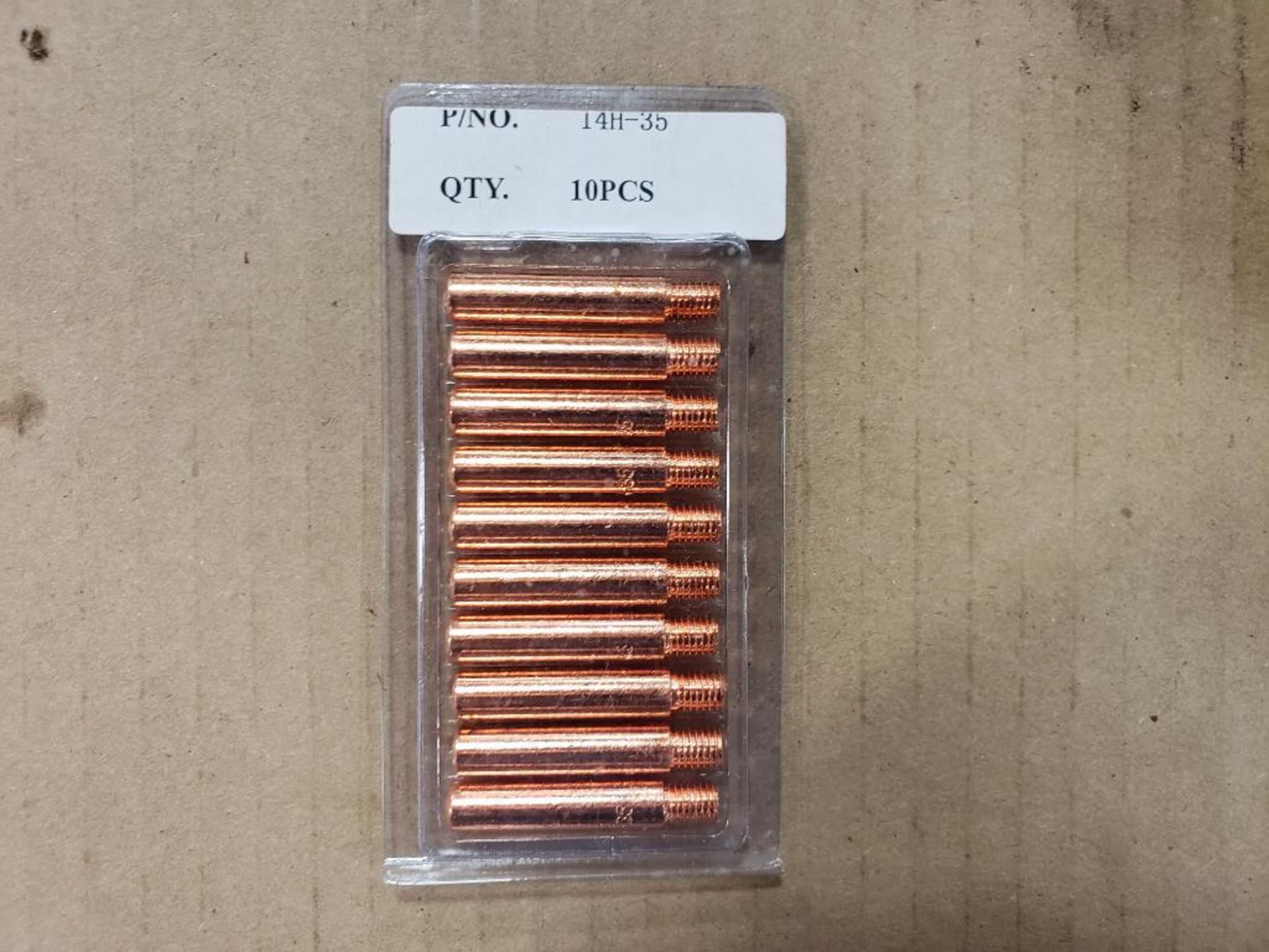 Qty 1200 - Red Onyx welding tips. Part number 14H-35. 12 boxes of 100 in 10 packs. - Image 5 of 5