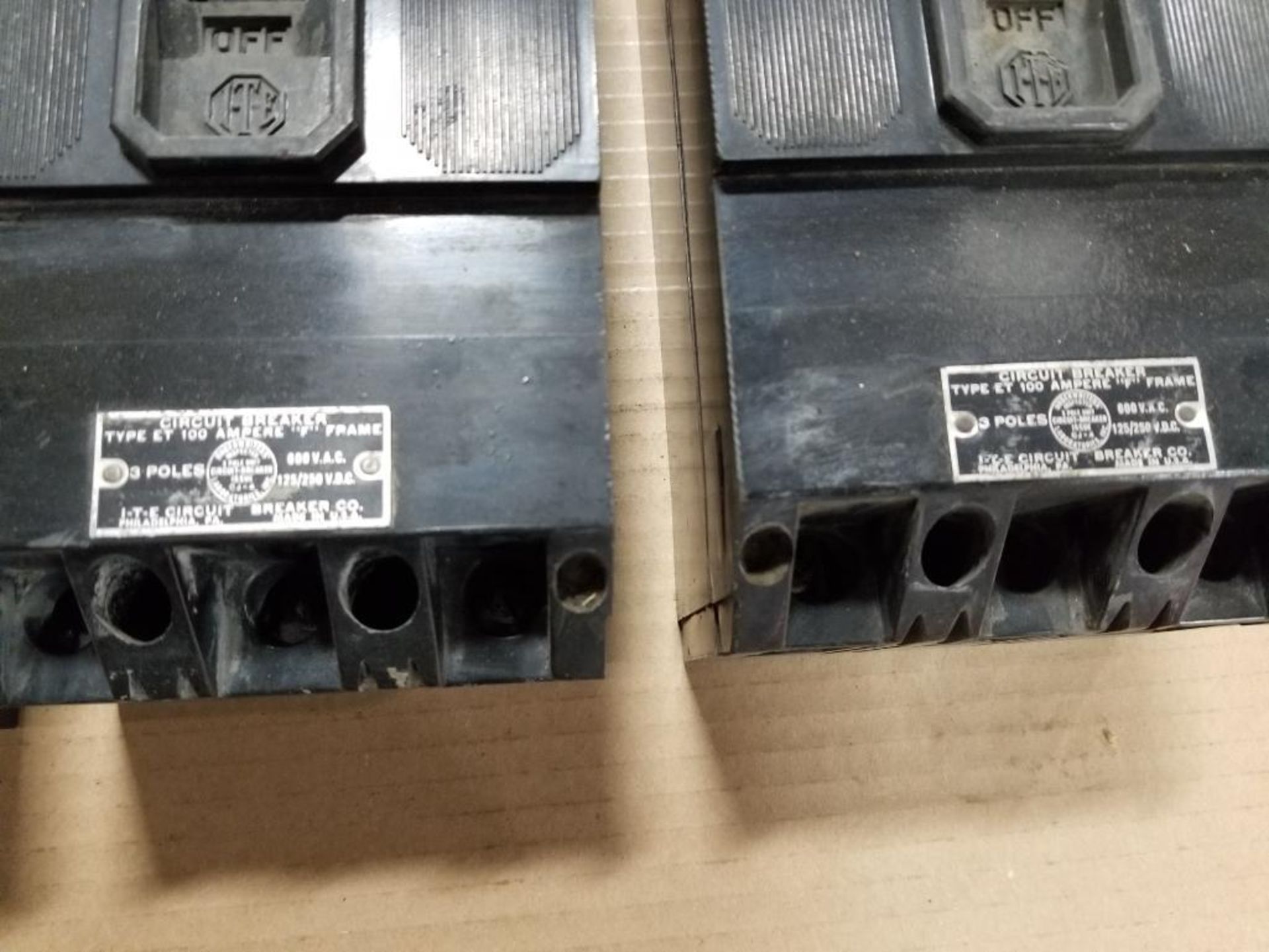 Assorted electrical breakers. GE. - Image 7 of 10