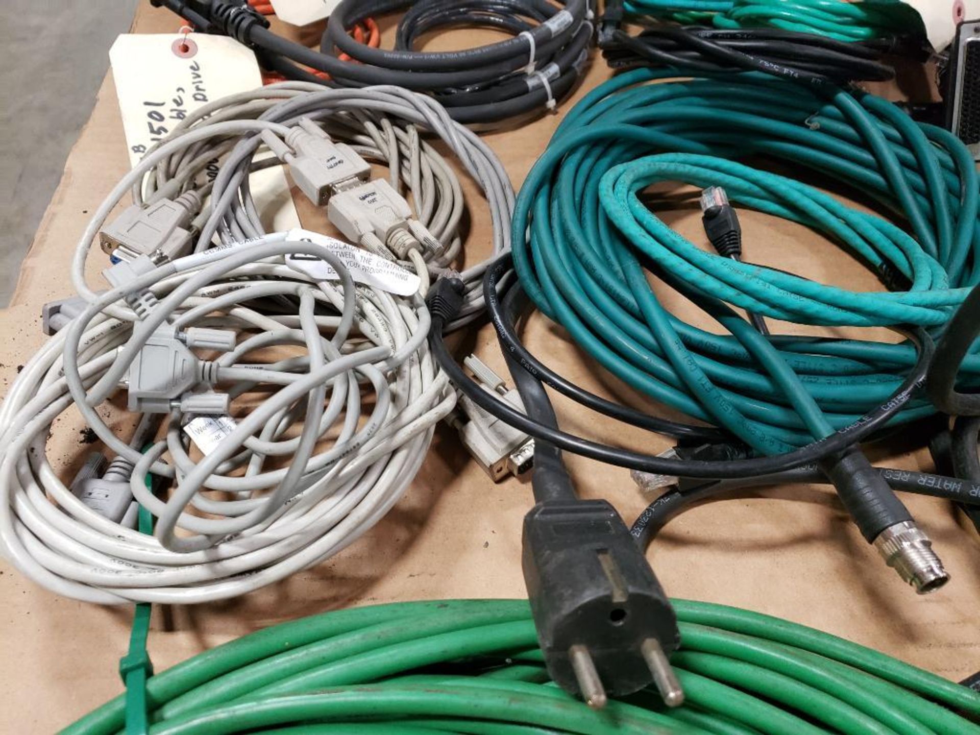 Pallet of assorted electrical connection wires. - Image 10 of 13