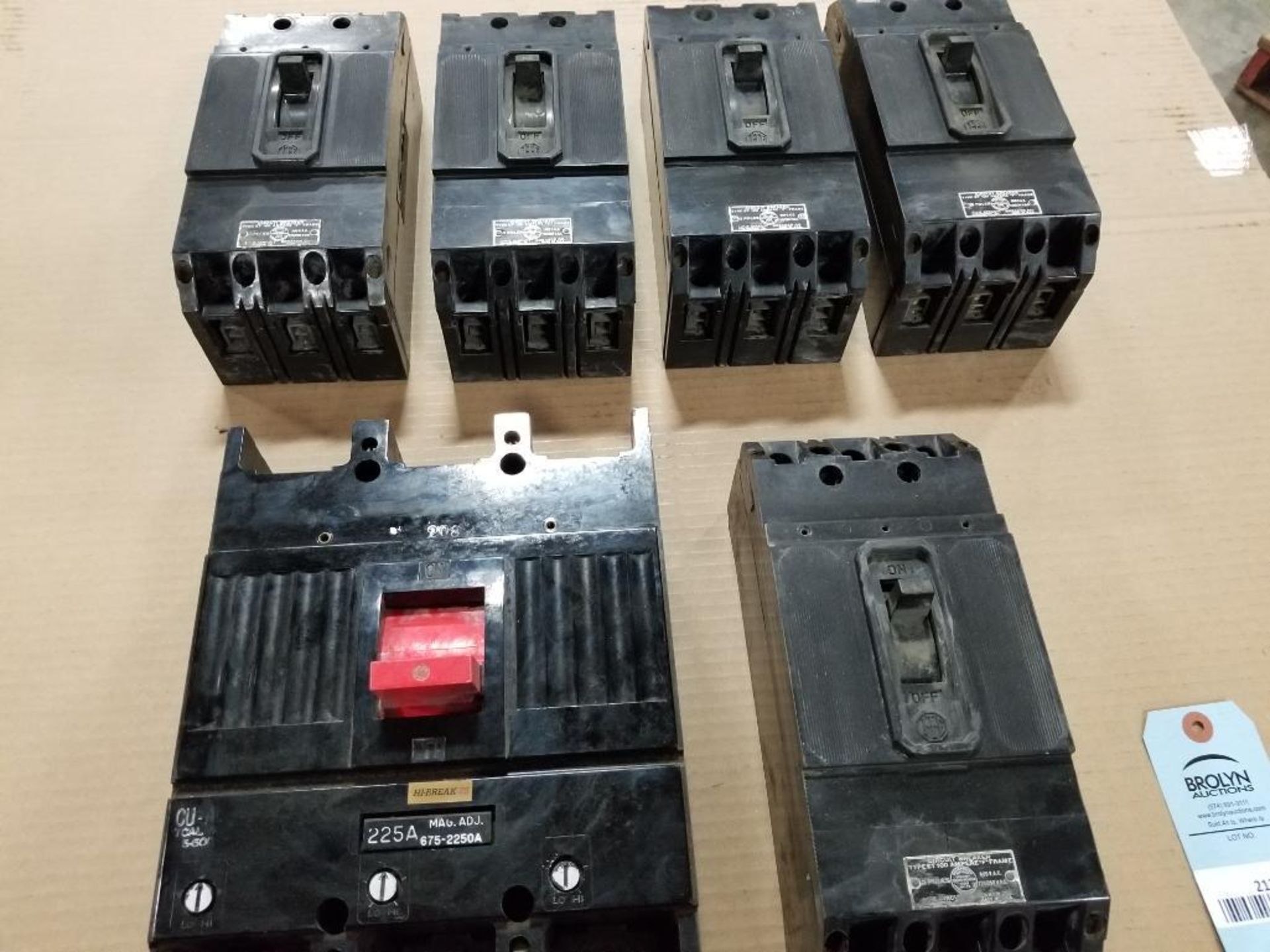 Assorted electrical breakers. GE. - Image 10 of 10