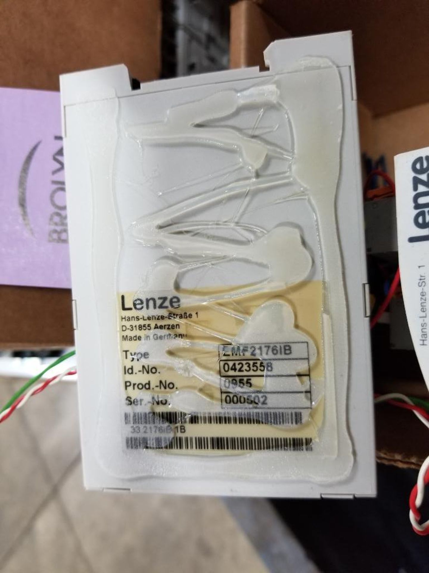 Lenze Extension board 01. 417468 TYPE: EPZ-10201. Drive PLC 459576. - Image 5 of 6