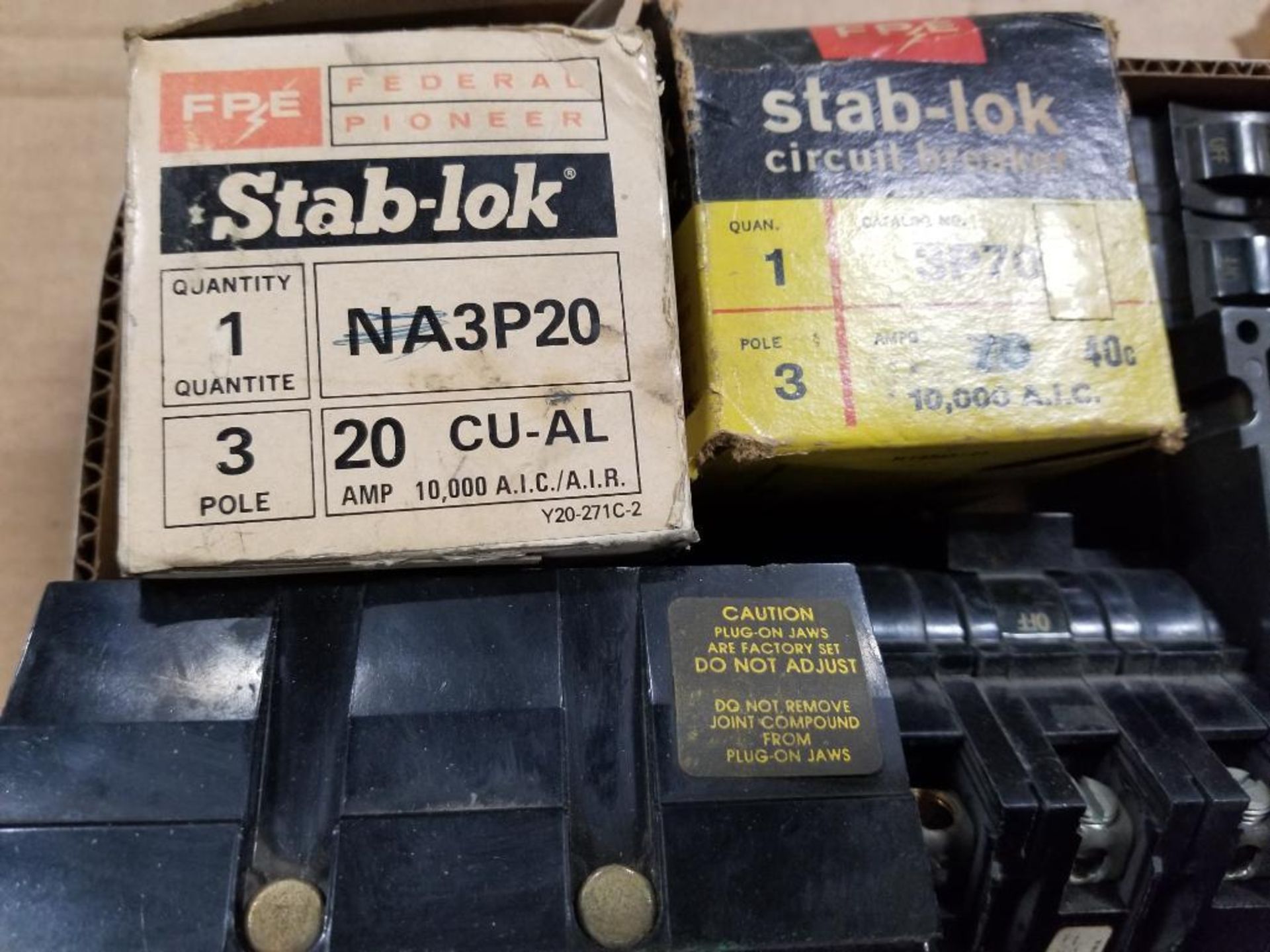 Assorted electrical breakers. Square-D, GE, Stab-lok. - Image 3 of 12