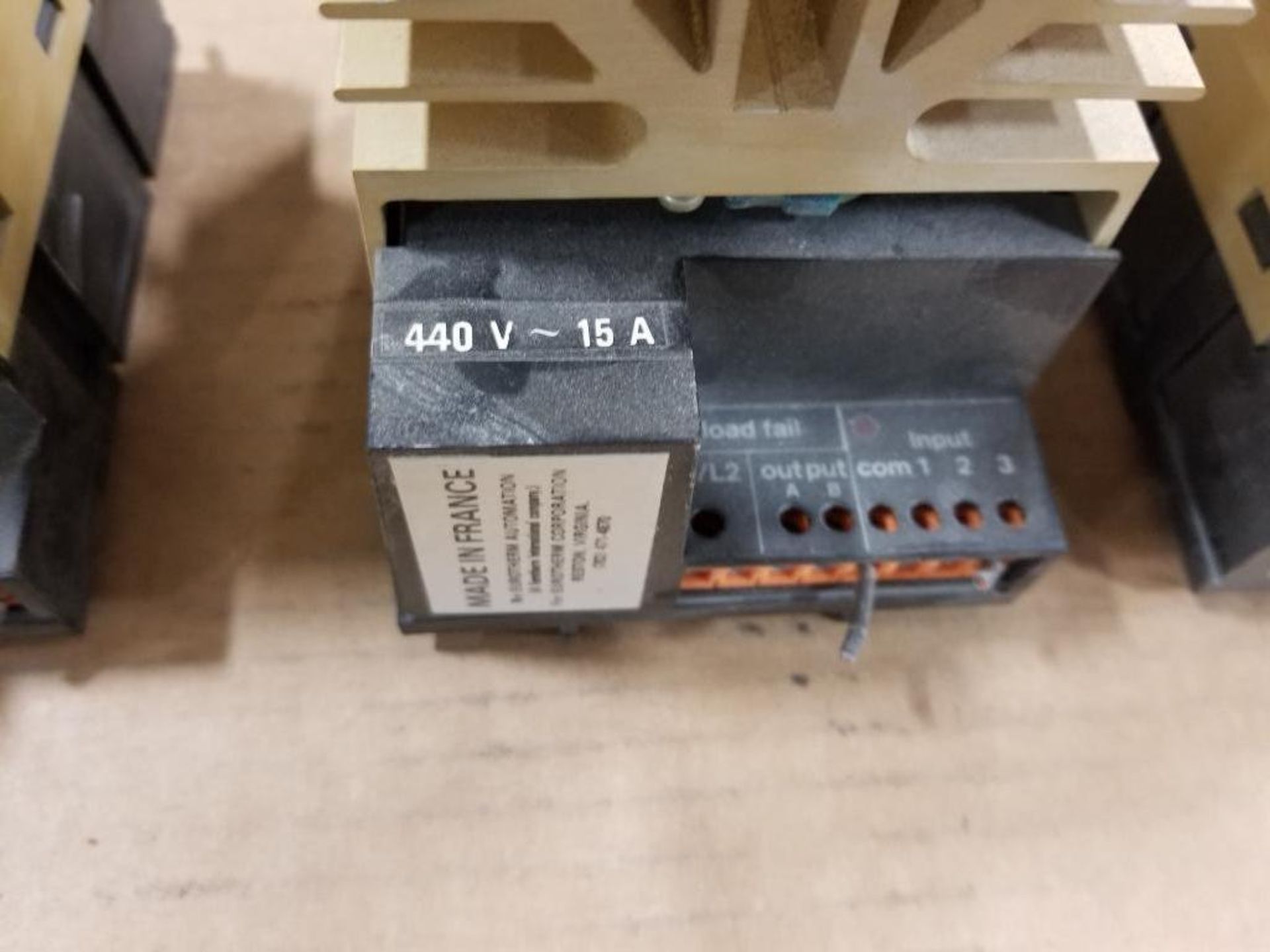 Qty 3 - Eurotherm 425/15A/440V//LGC/on-off// current controller. Ser # 8649-5111. - Image 8 of 12