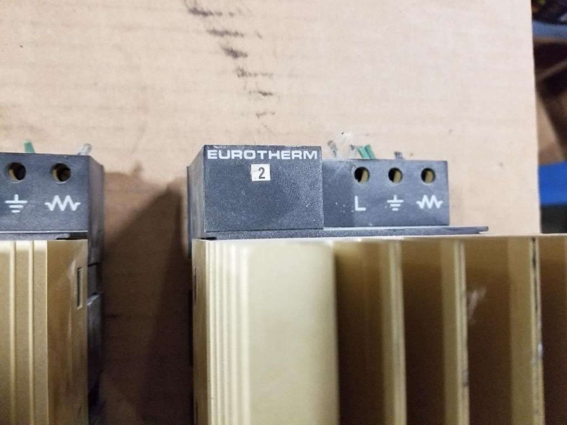 Qty 3 - Eurotherm 425/15A/440V//LGC/on-off// current controller. Ser # 8649-5111. - Image 6 of 12