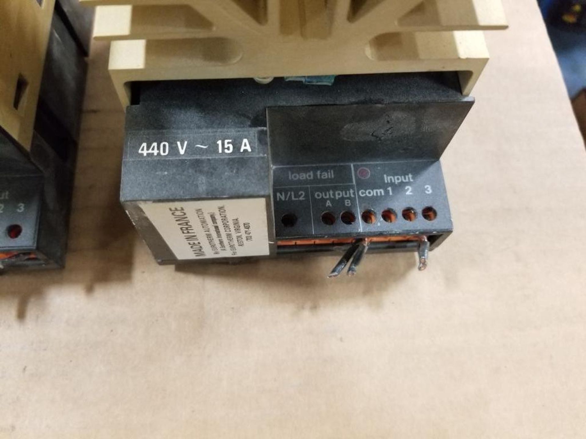 Qty 3 - Eurotherm 425/15A/440V//LGC/on-off// current controller. Ser # 8649-5111. - Image 7 of 12