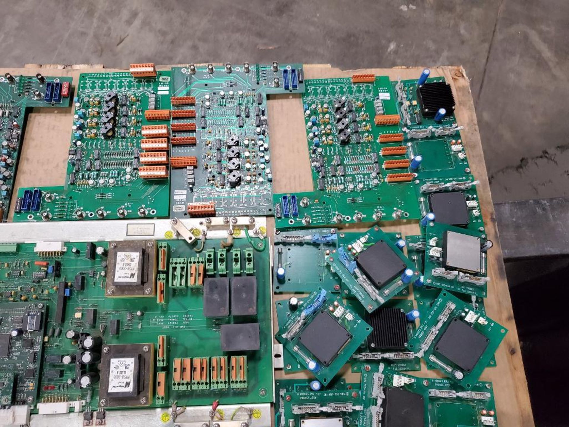 Pallet of assorted electrical control boards. - Image 7 of 30