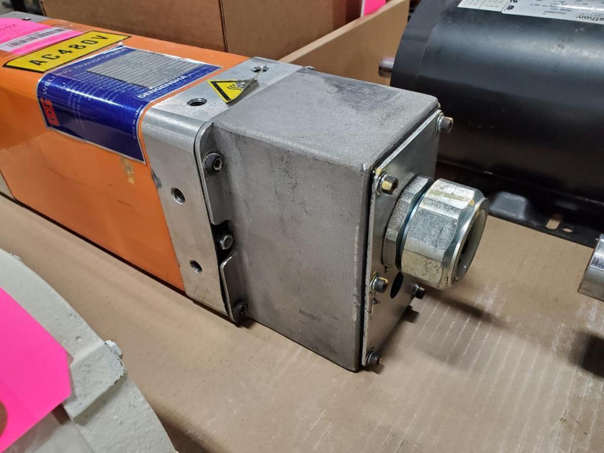 64kVa Dengensha welding transformer. Model R91-445C5S. - Image 2 of 7