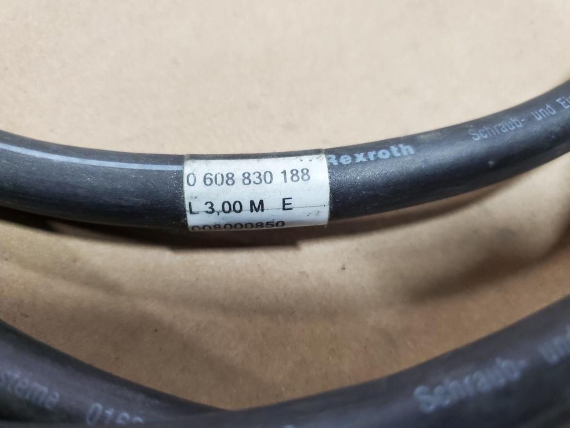 Qty 4 - Assorted electrical connection cable. Rexroth. - Image 17 of 19