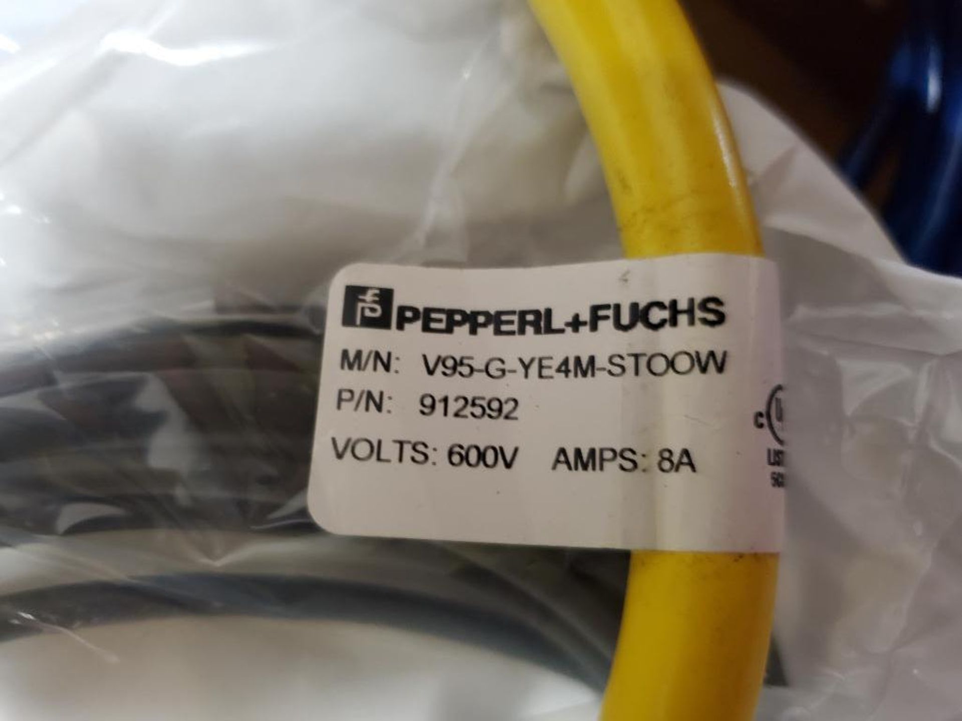 Qty 10 - Assorted electrical cables. Murr, Pepperl+Fuchs. New. - Image 4 of 7