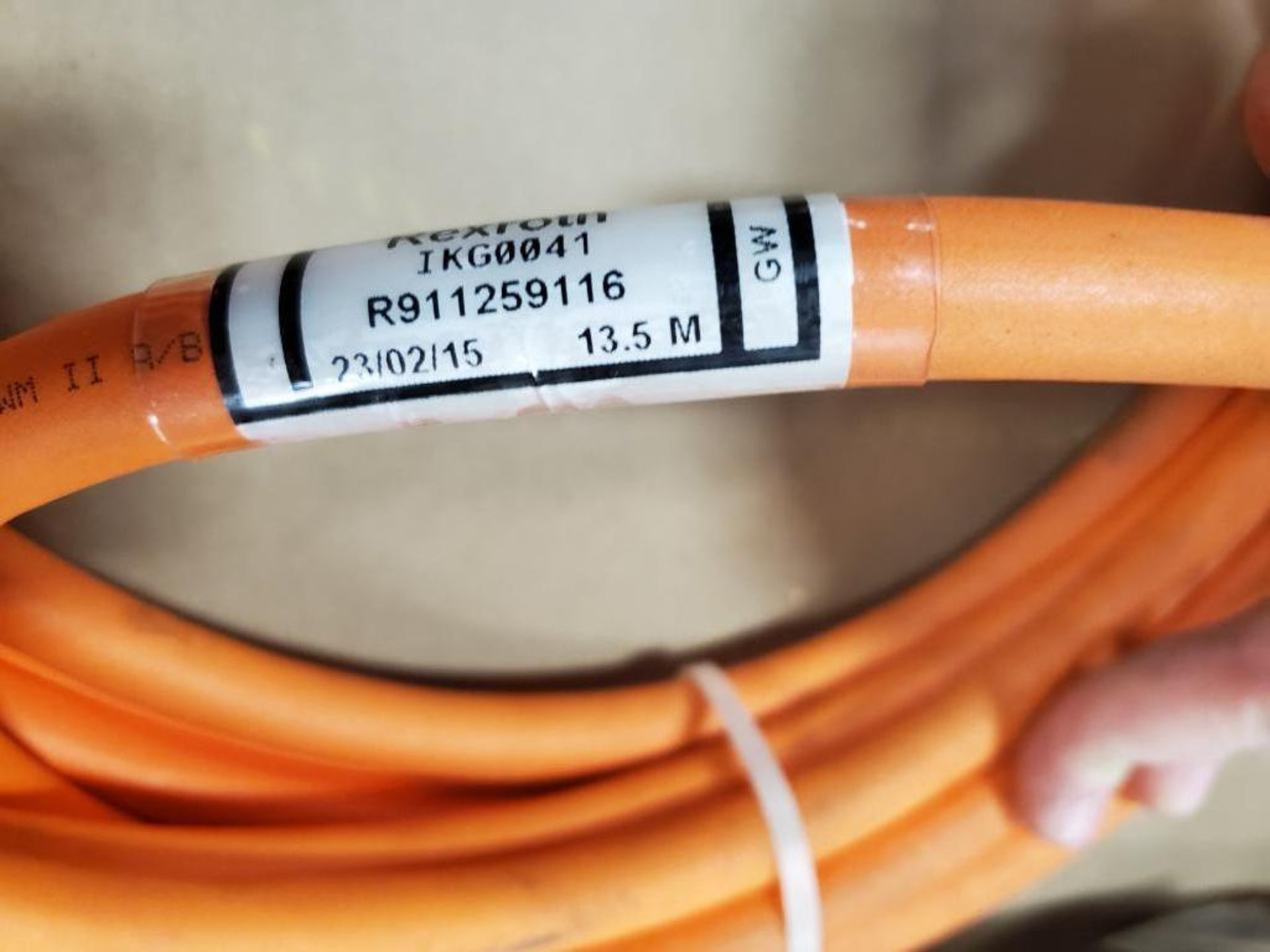 Rexroth IKG0041 R911259116 connection cable. - Image 6 of 7