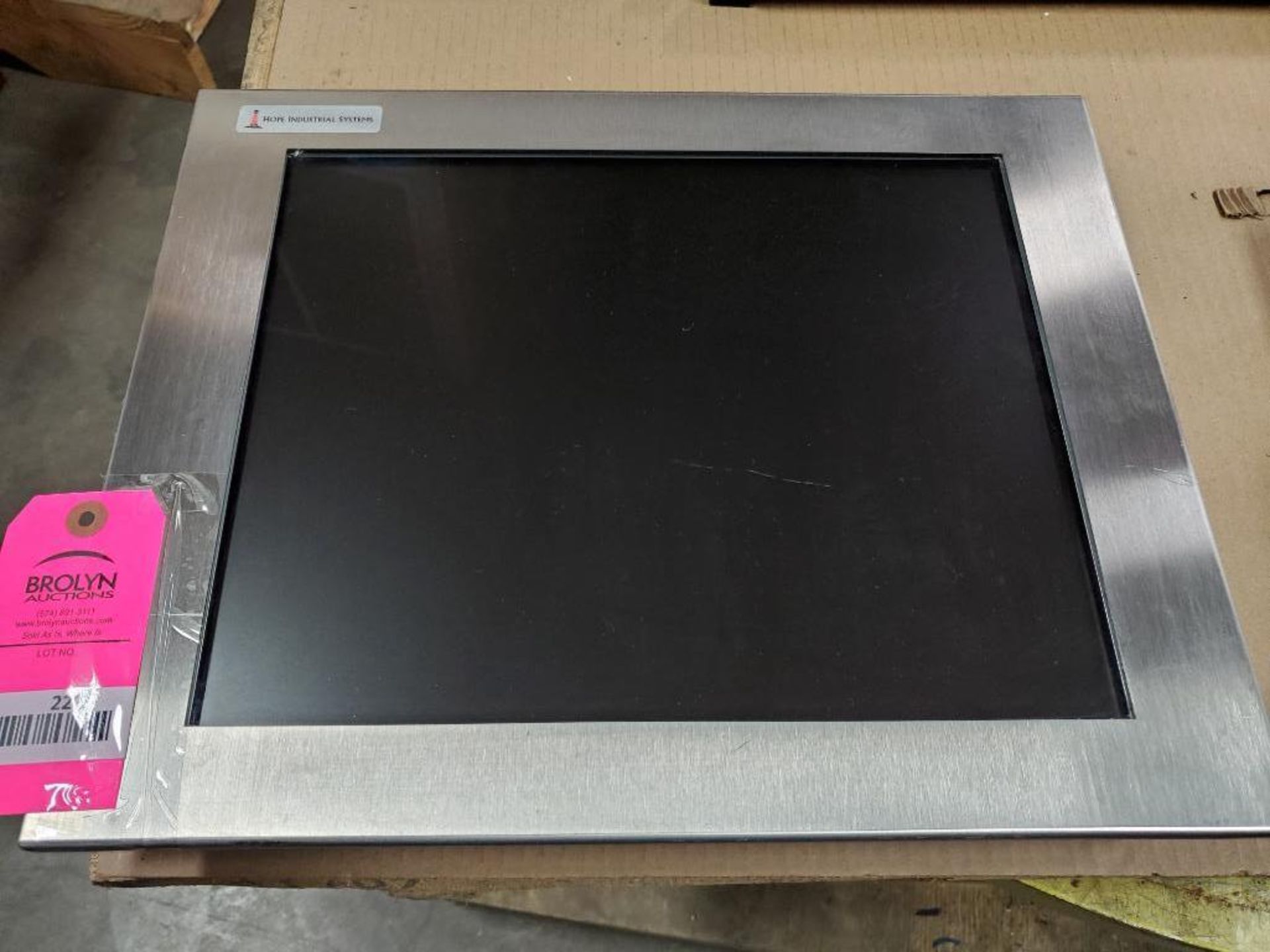 Hope Industrial Systems HIS-ML17-SGAF industrial touch screen.