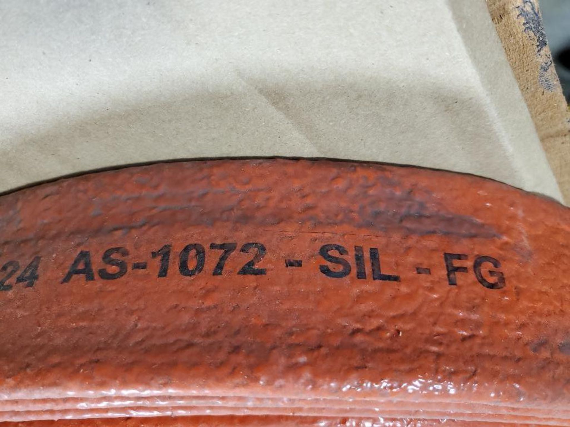 Parker FS-F-24 AS-1072-SIL-FG fire hose sleeve. 13.5" x 3" roll . - Image 3 of 5