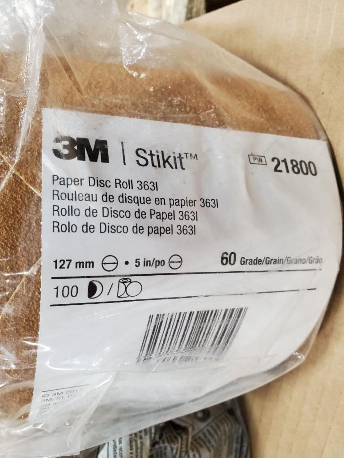 Qty 4 - 3M Stikit Paper disc roll 363I. 21800. - Image 2 of 4