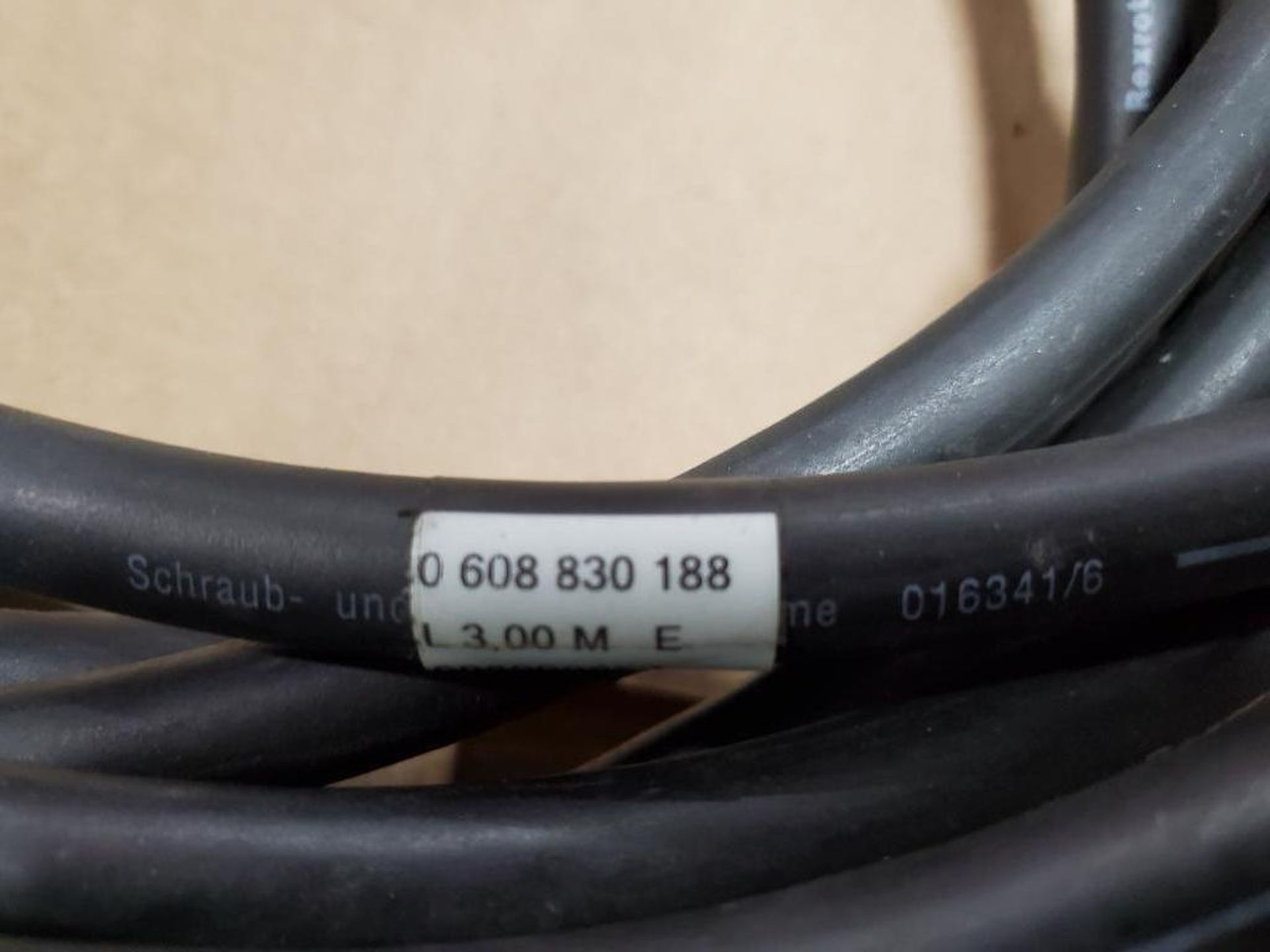 Qty 3 - Assorted electrical connection cable. Rexroth. - Image 2 of 12