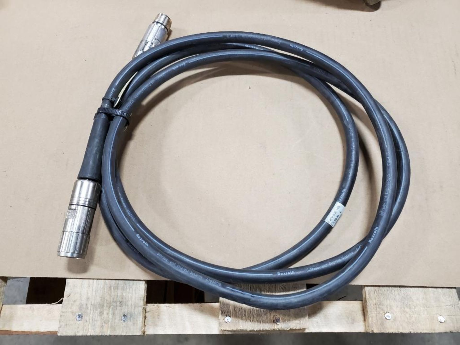 Qty 4 - Assorted electrical connection cable. Rexroth. - Image 16 of 19