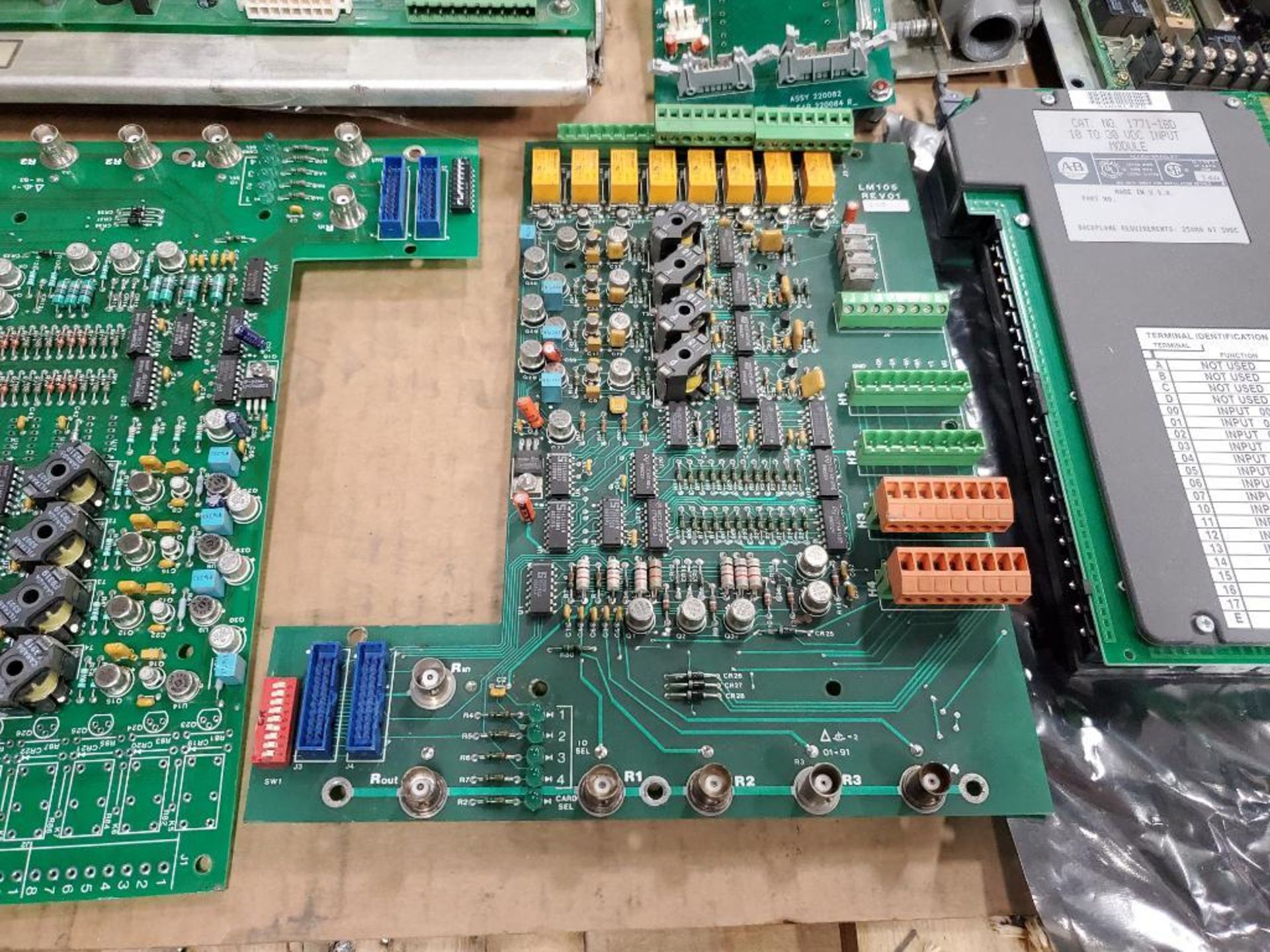 Pallet of assorted electrical control boards. - Image 23 of 30