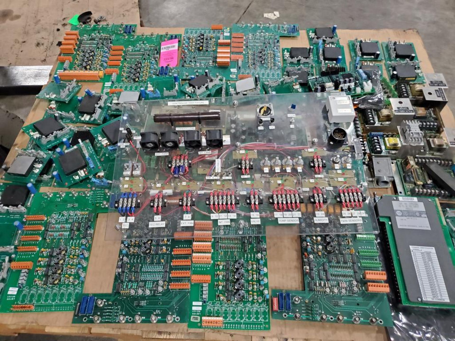 Pallet of assorted electrical control boards. - Image 30 of 30