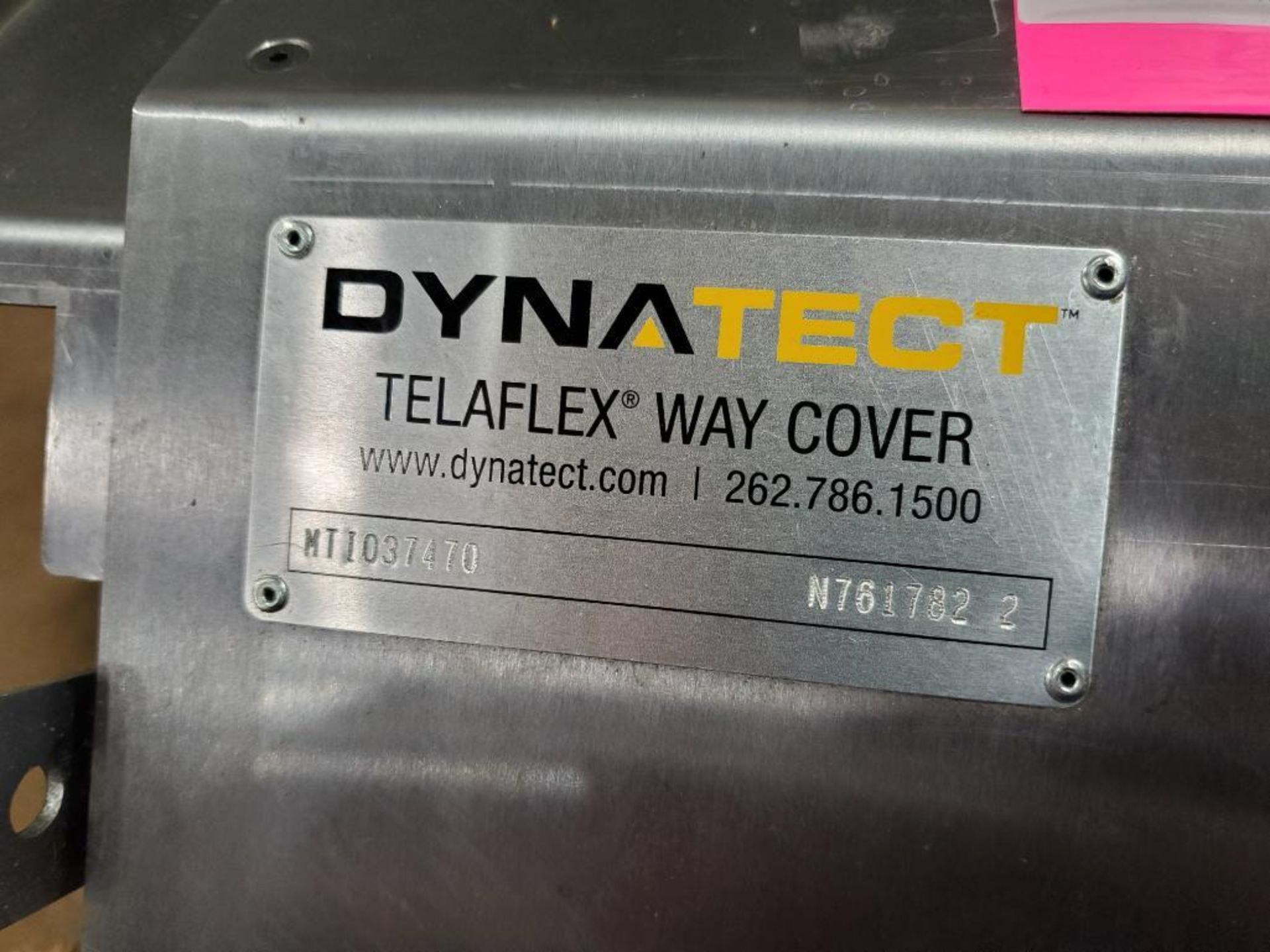 Dynatect Teleflex way cover. N761782-2. - Image 3 of 6