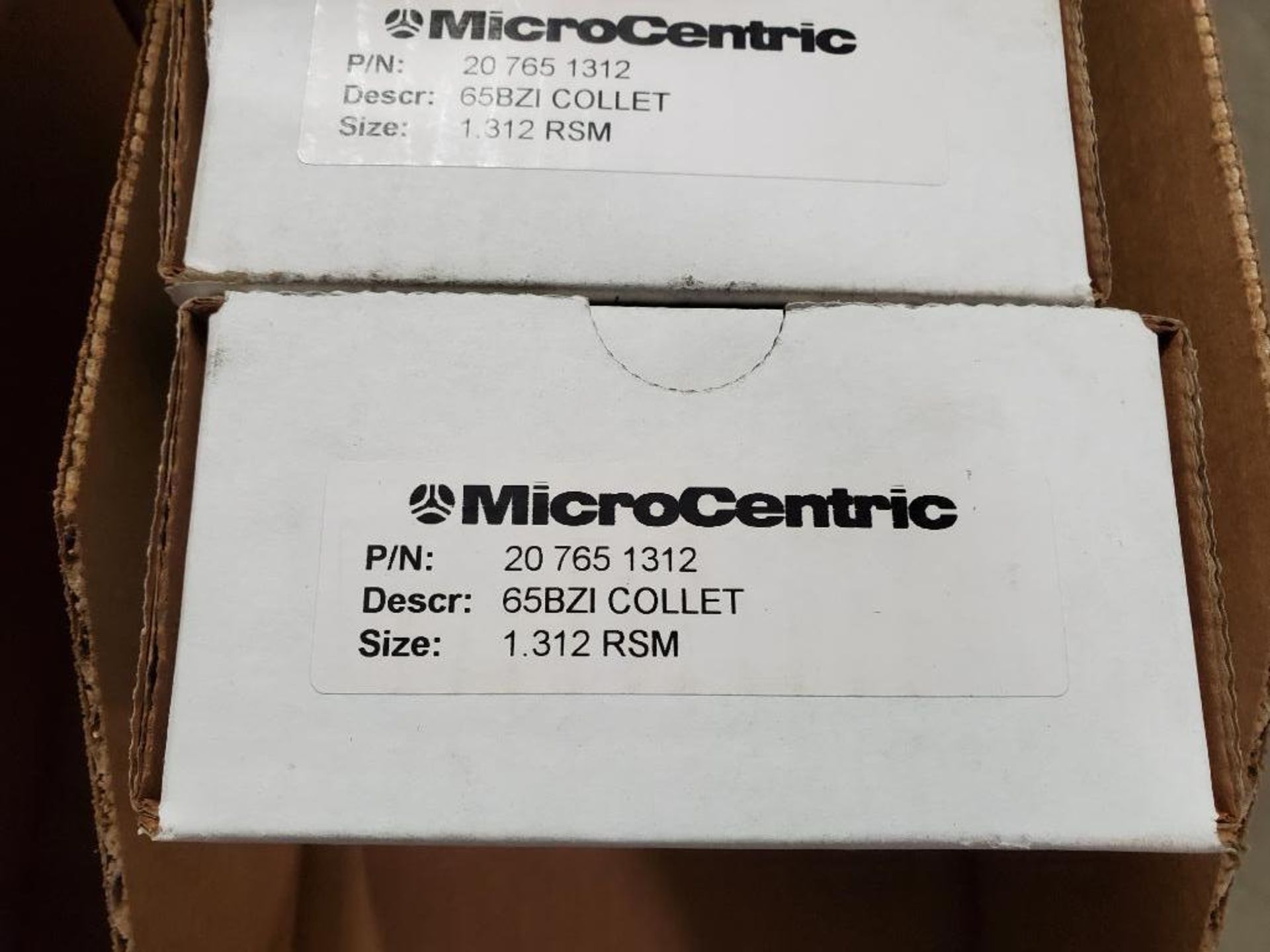 Qty 3 - MicroCentric 20-765-1250 65BZI Collet. 1.250 RSM Size. New in box. - Image 2 of 3