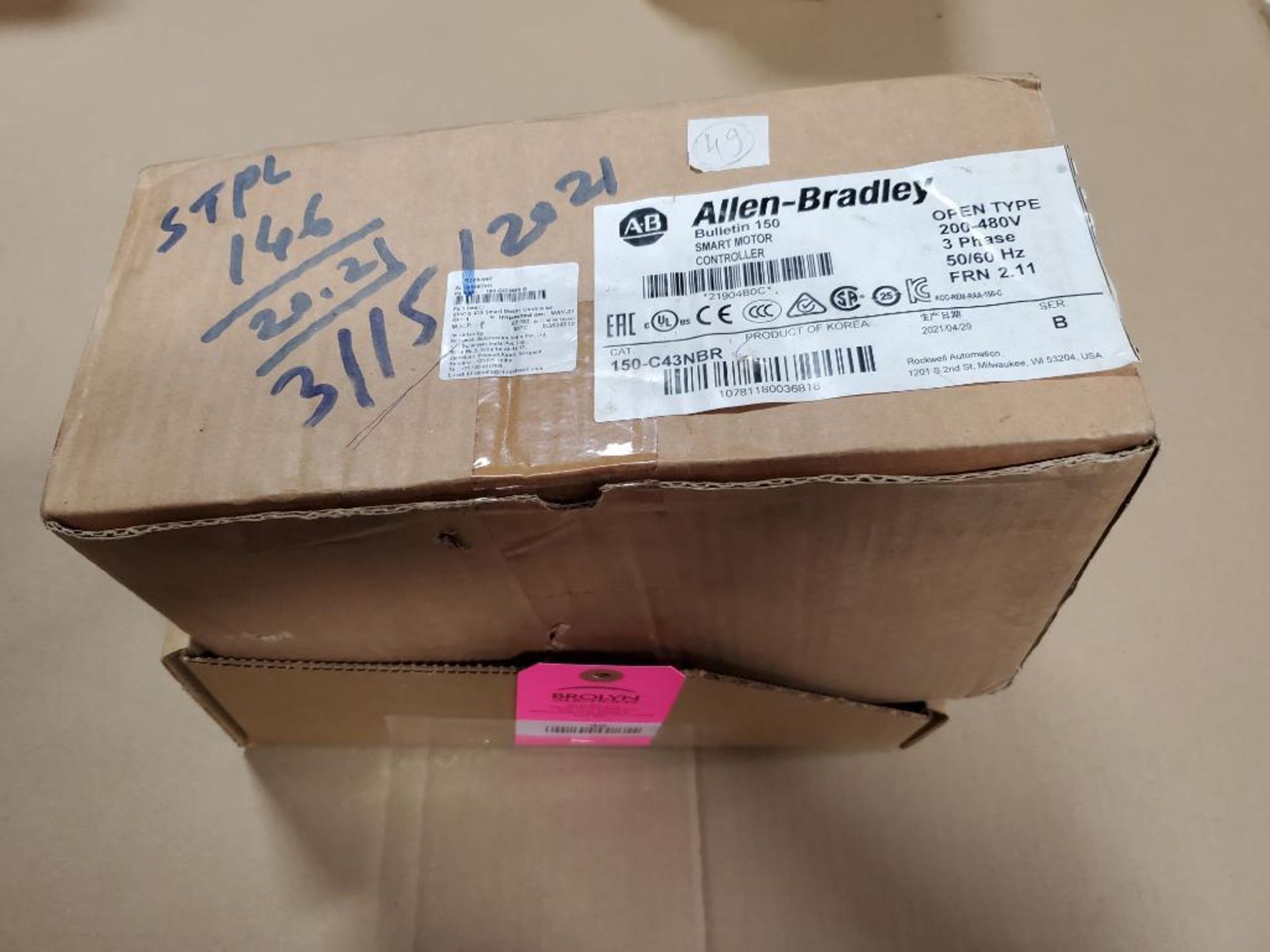 Allen Bradley smart motor controller 150-C43NBR. New in box. - Image 2 of 11