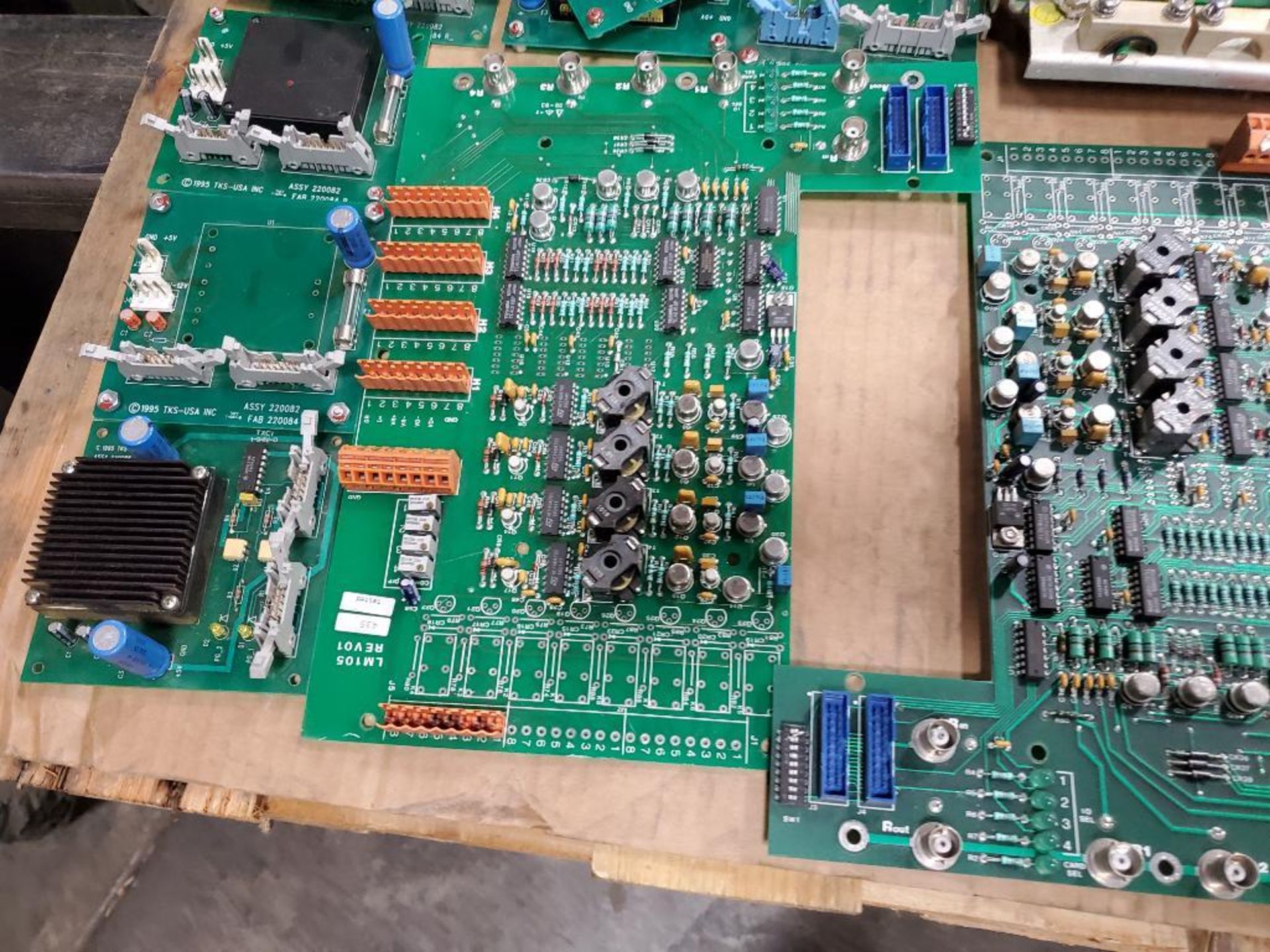 Pallet of assorted electrical control boards. - Image 26 of 30