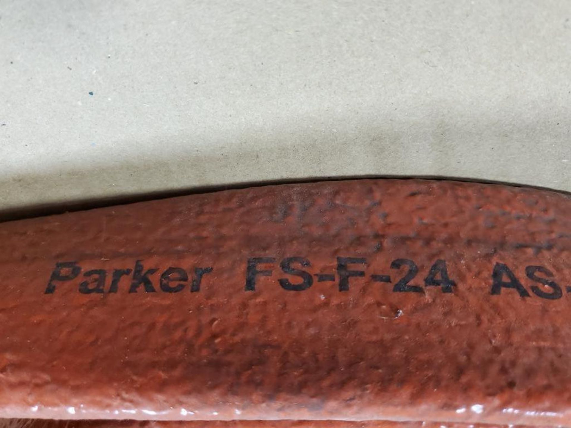Parker FS-F-24 AS-1072-SIL-FG fire hose sleeve. 13.5" x 3" roll . - Image 2 of 5