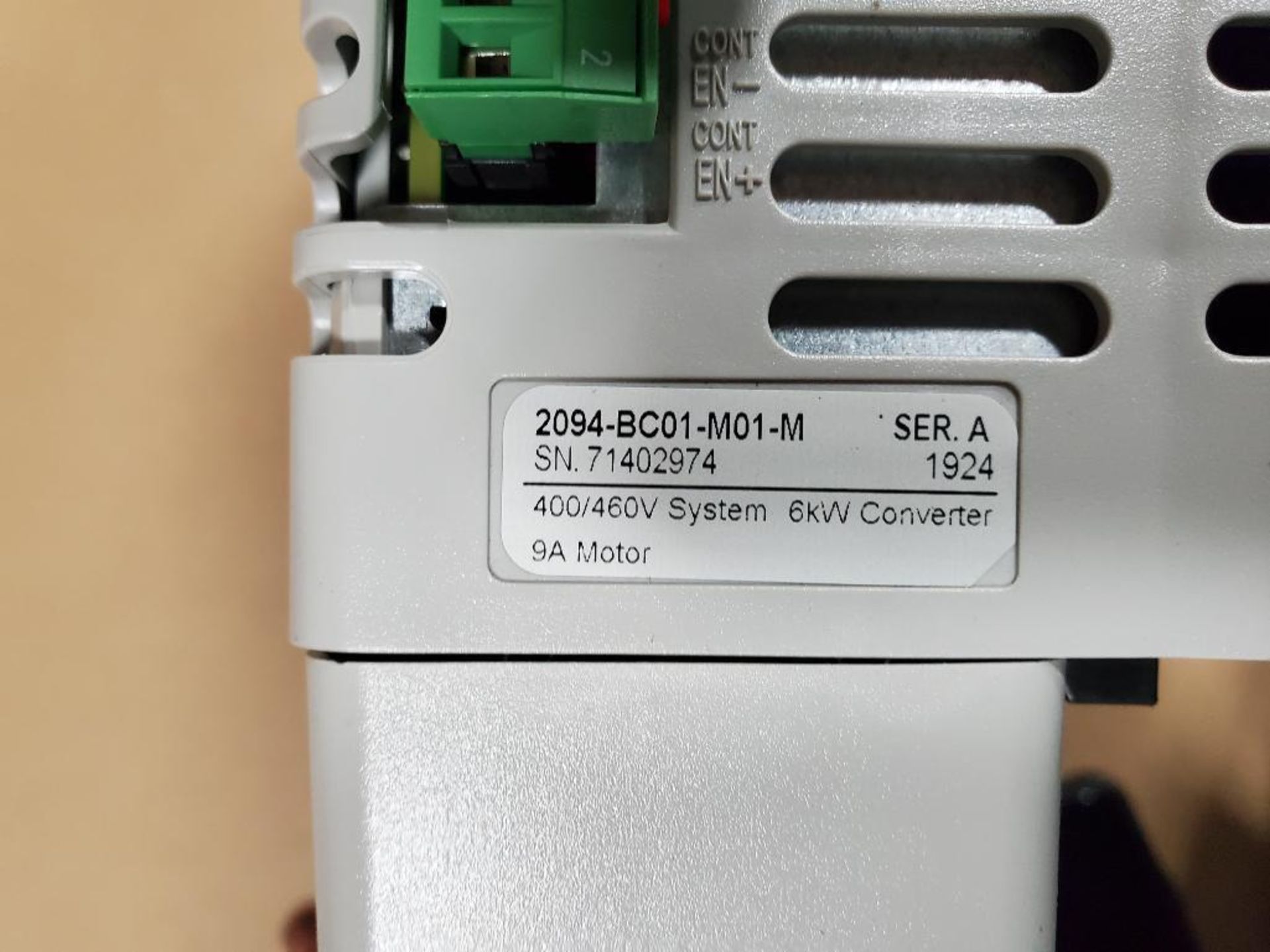 Allen Bradley 2094-BC01-M01-M power supply / servo drive. 6kW converter. - Image 3 of 9