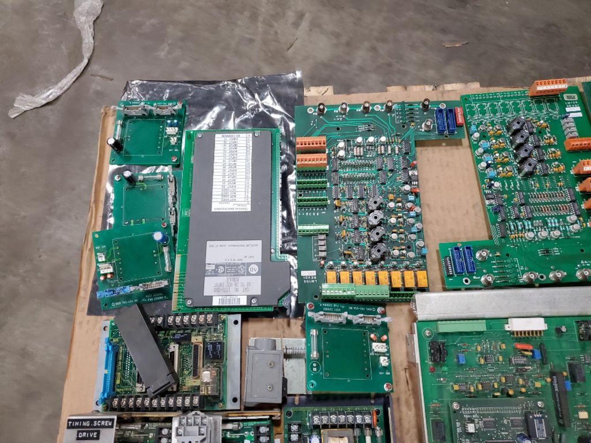 Pallet of assorted electrical control boards. - Image 6 of 30