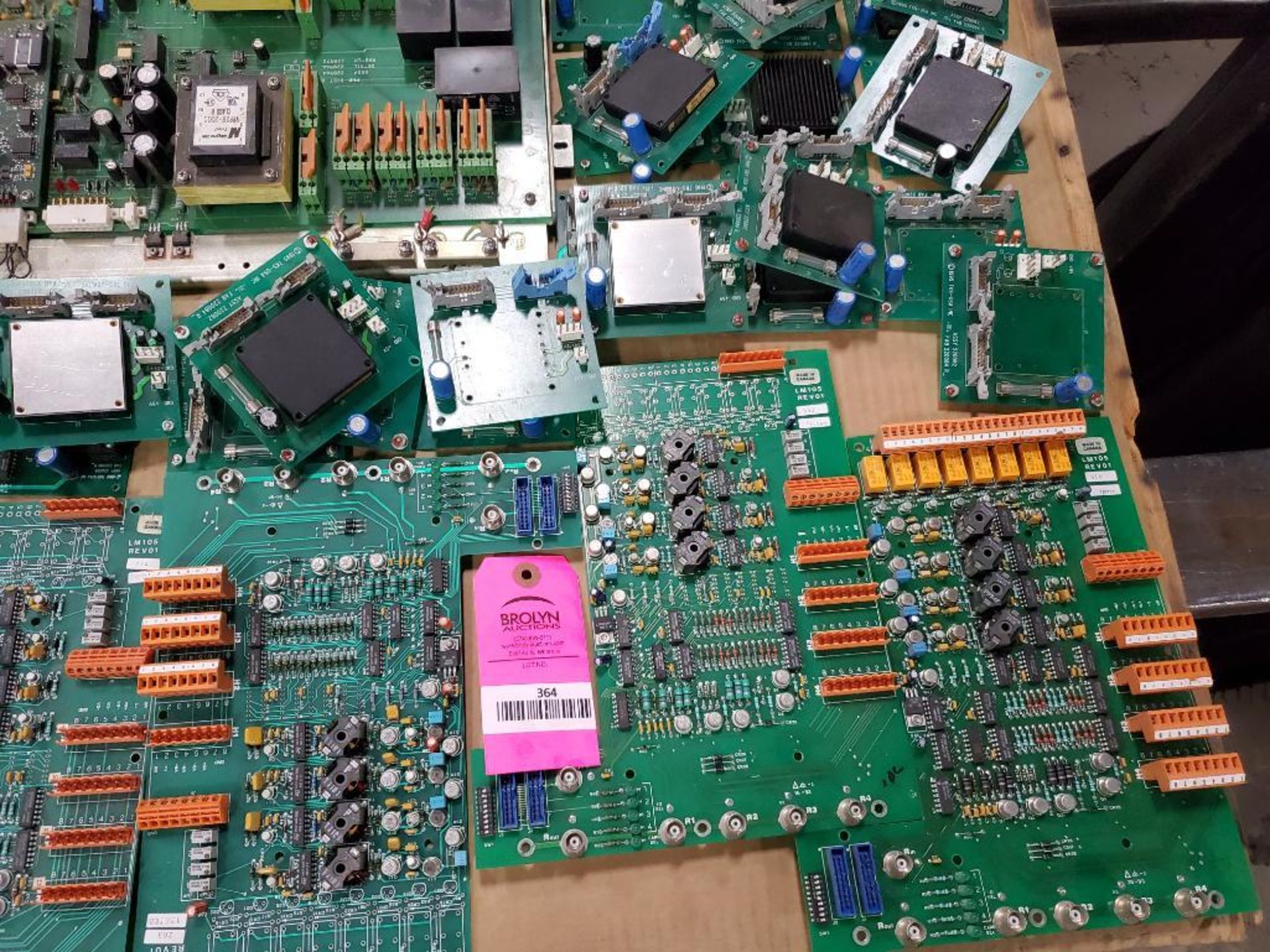 Pallet of assorted electrical control boards. - Image 8 of 30