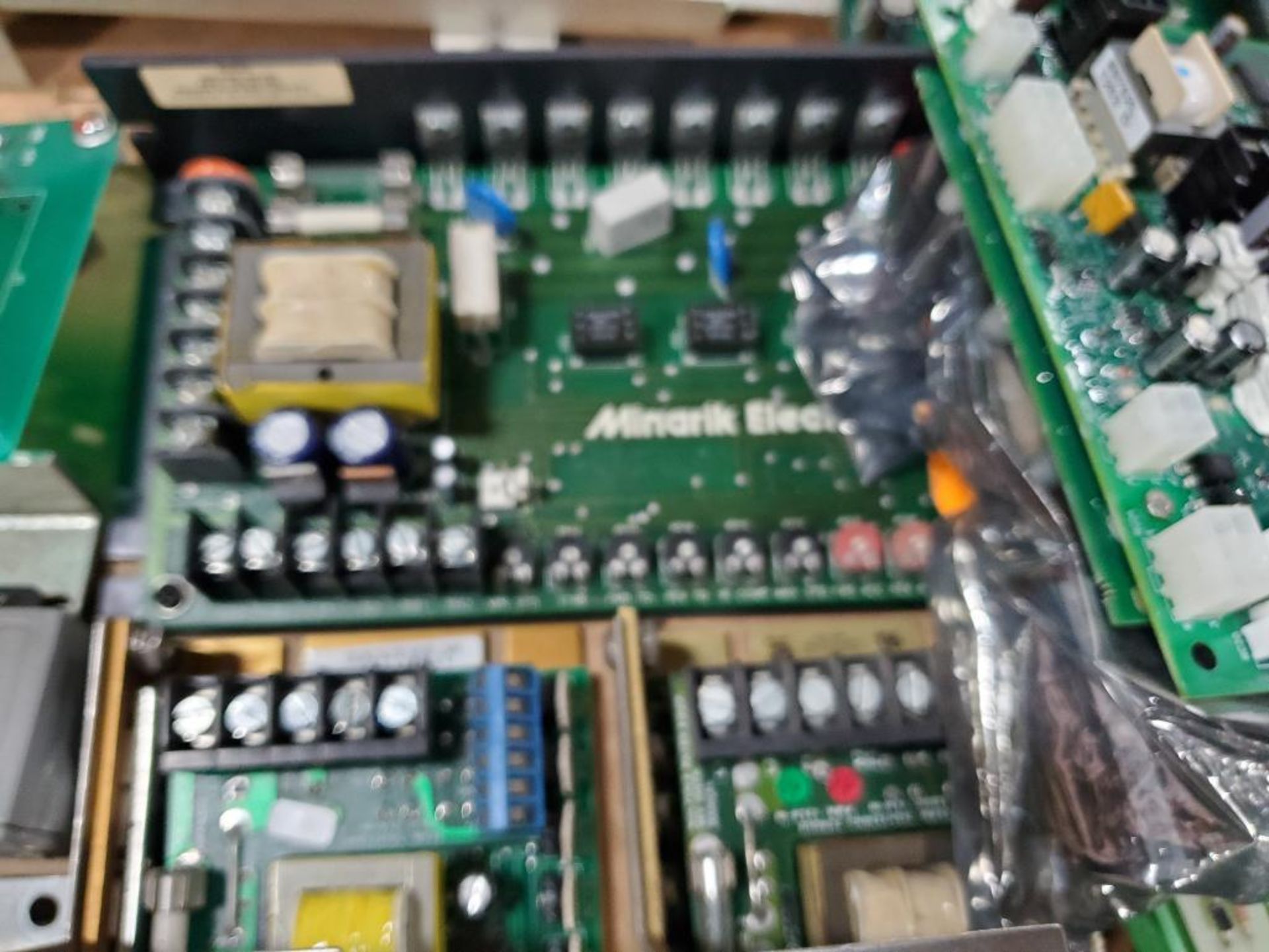 Pallet of assorted electrical control boards. - Image 17 of 30