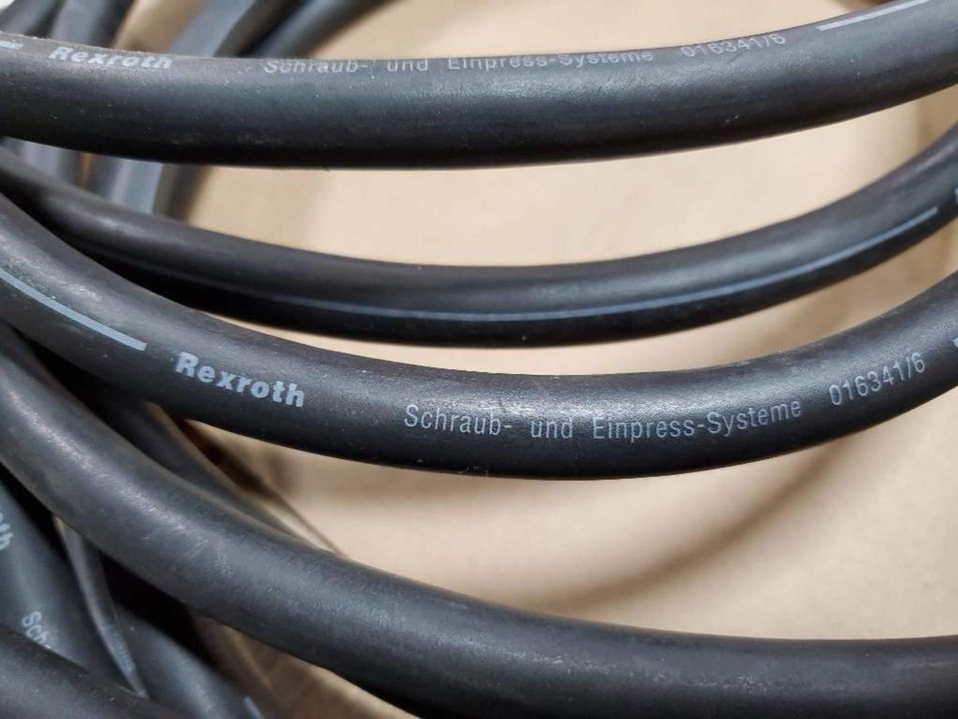 Qty 3 - Assorted electrical connection cable. Rexroth. - Image 3 of 12