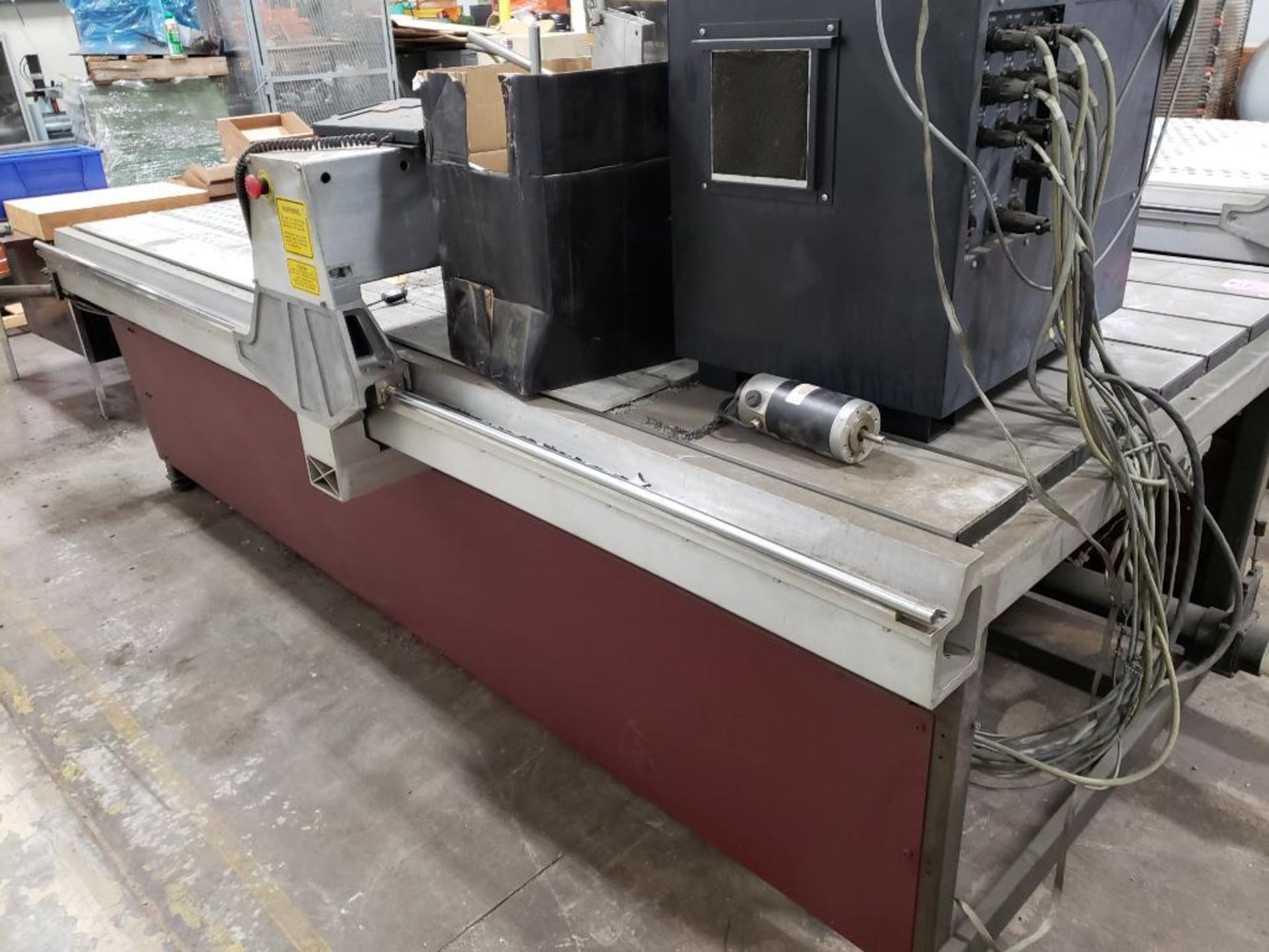 (Parts/Repairable) Gerber Sabre Model 408 CNC router. 54in x 121in table. 208-240v single phase. - Image 21 of 27