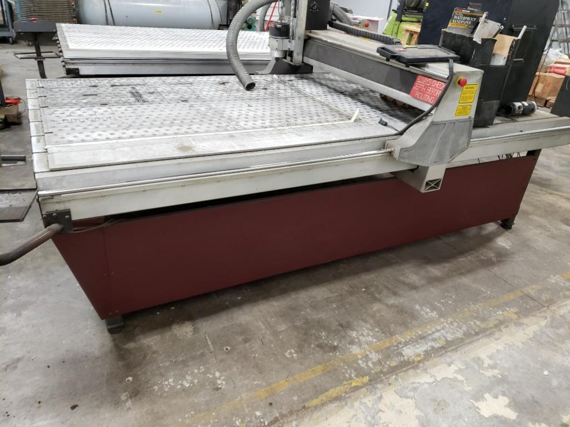 (Parts/Repairable) Gerber Sabre Model 408 CNC router. 54in x 121in table. 208-240v single phase. - Image 6 of 27