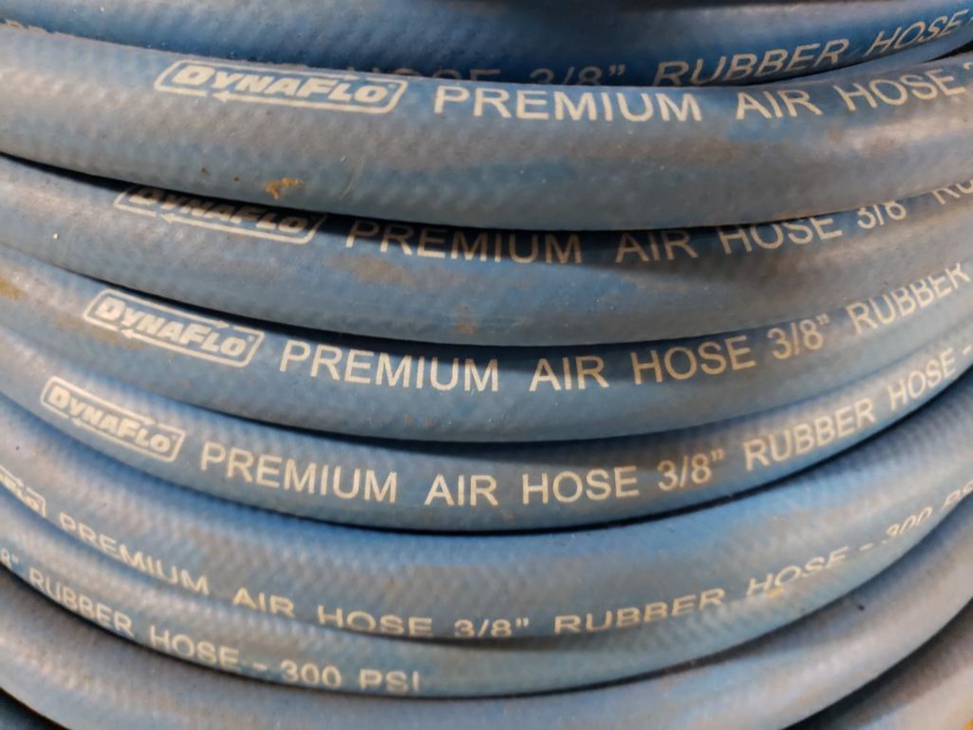 Roll of Dynaflo premium 3/8in rubber air hose. 300psi. - Image 2 of 6