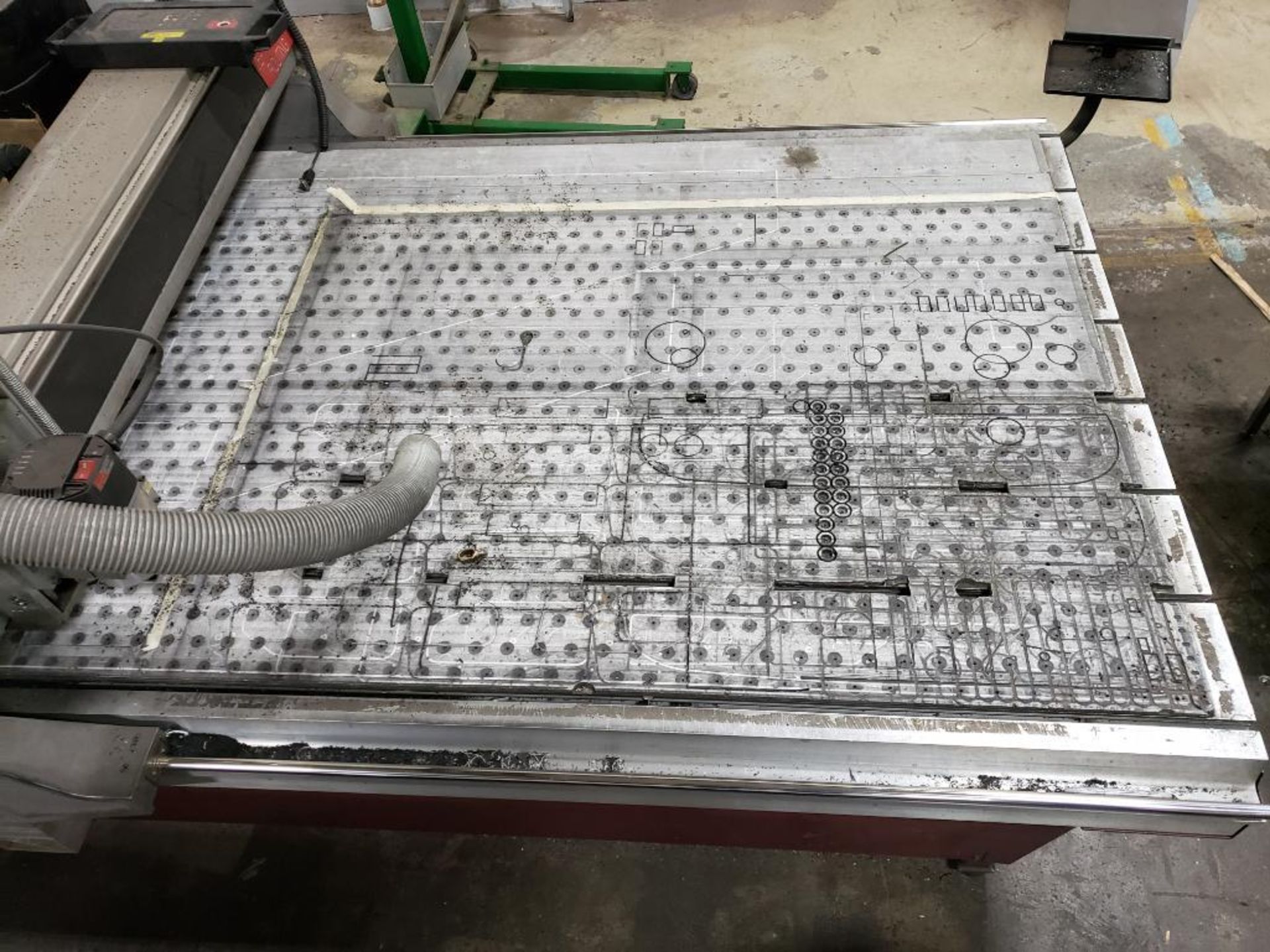 (Parts/Repairable) Gerber Sabre Model 408 CNC router. 54in x 121in table. 208-240v single phase. - Image 2 of 27