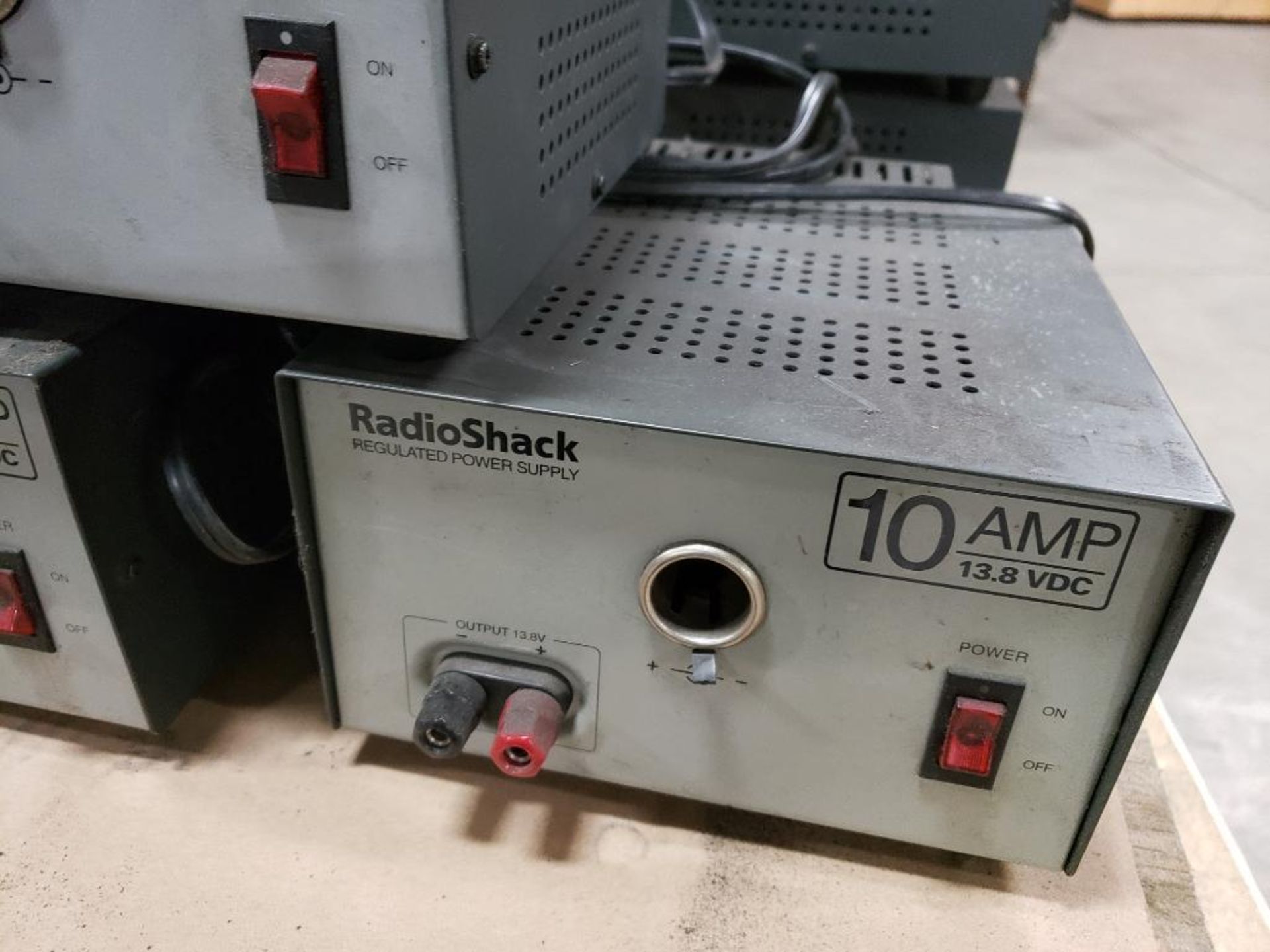 Qty 5 - RadioShack 13.8v power supplies. 10amp. - Image 2 of 10