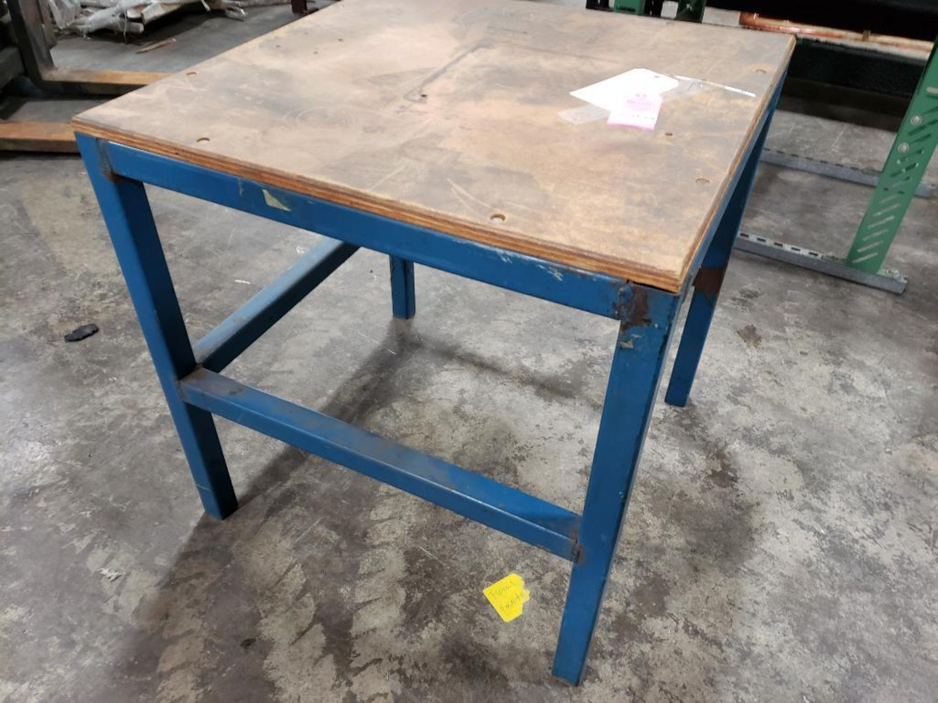 Heavy duty workbench. 32in wide x 32in deep x 33in tall.