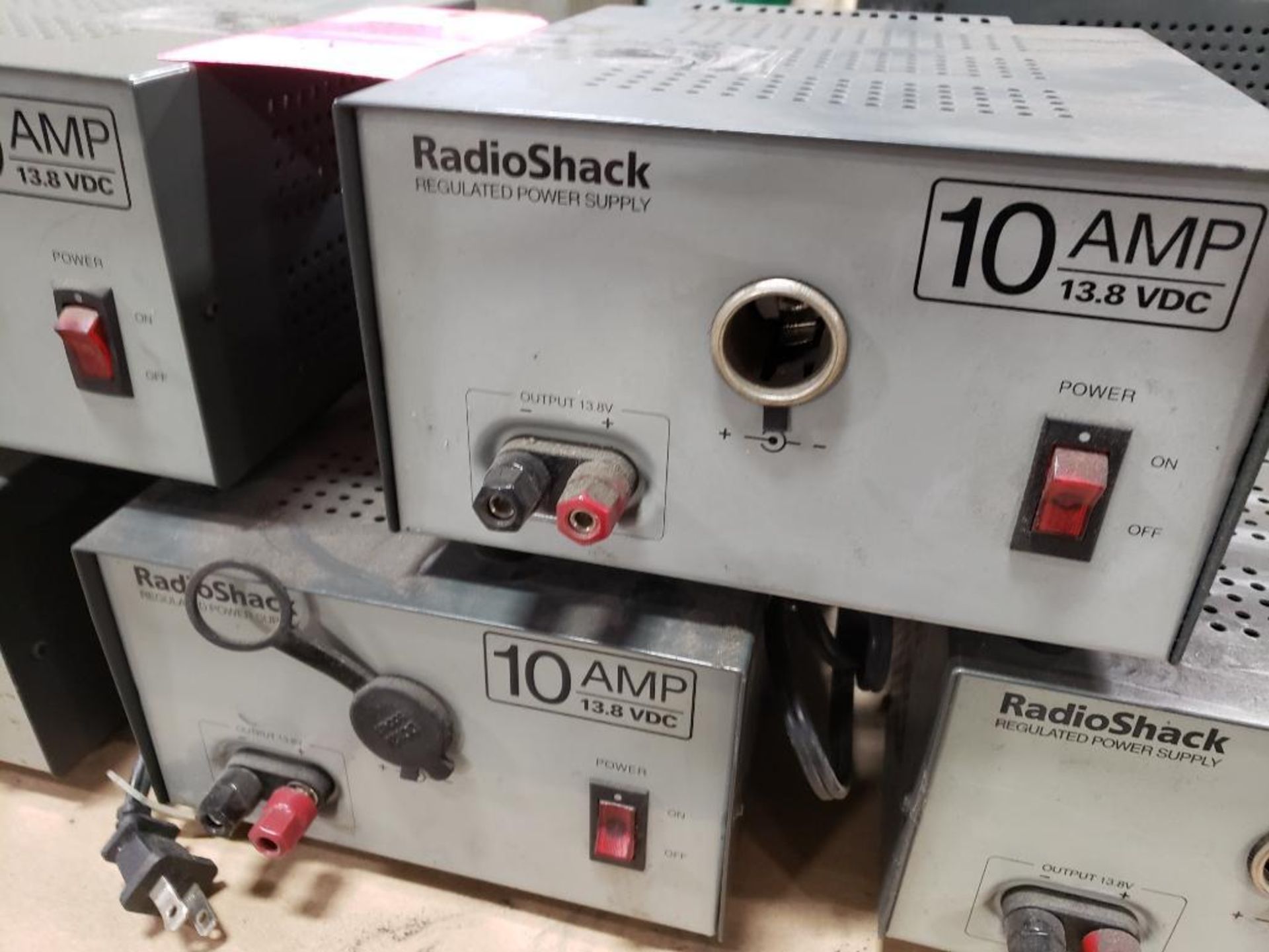Qty 5 - RadioShack 13.8v power supplies. 10amp. - Image 3 of 10