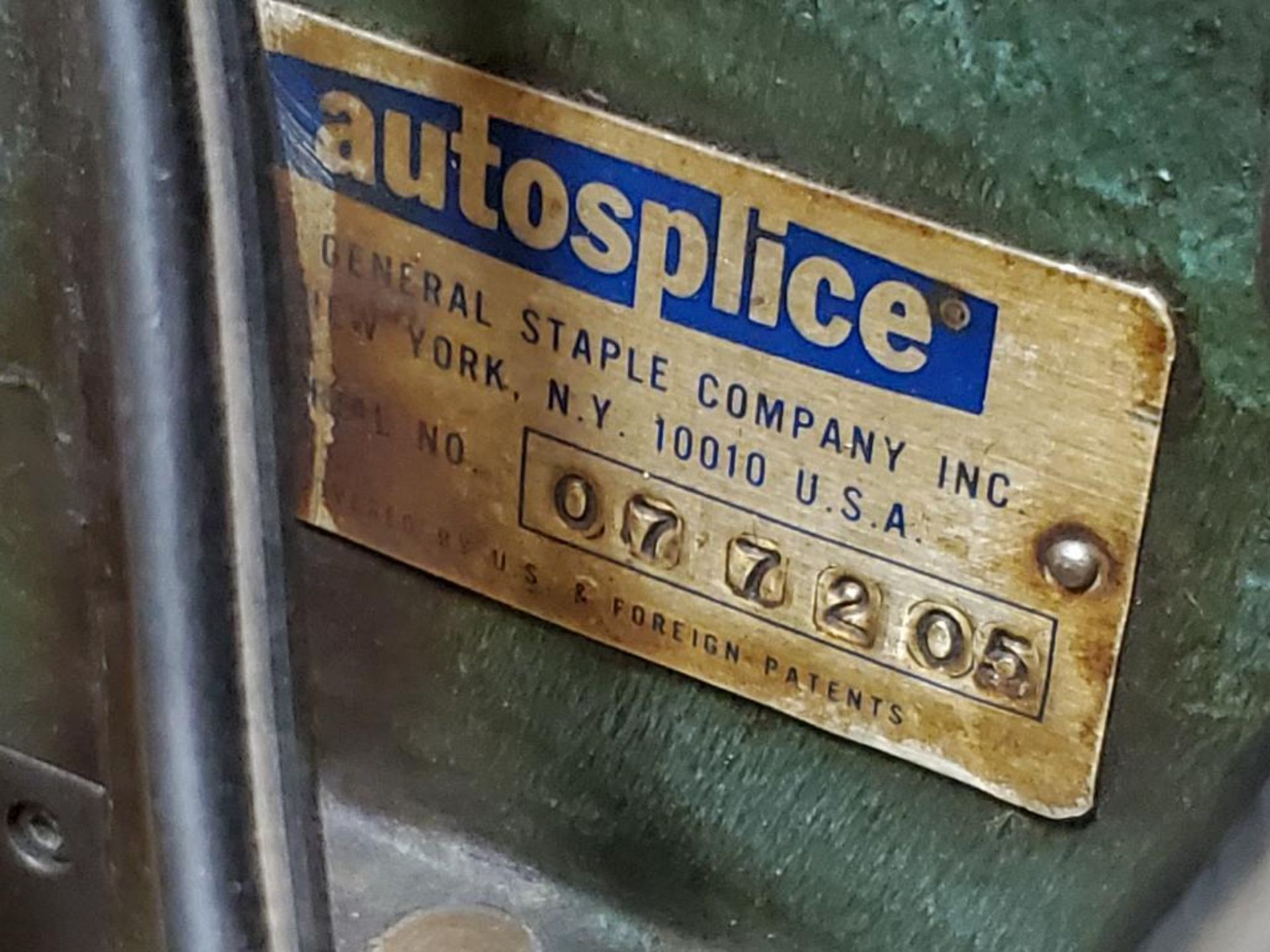 Autosplice benchtop crimping machine. - Image 2 of 10